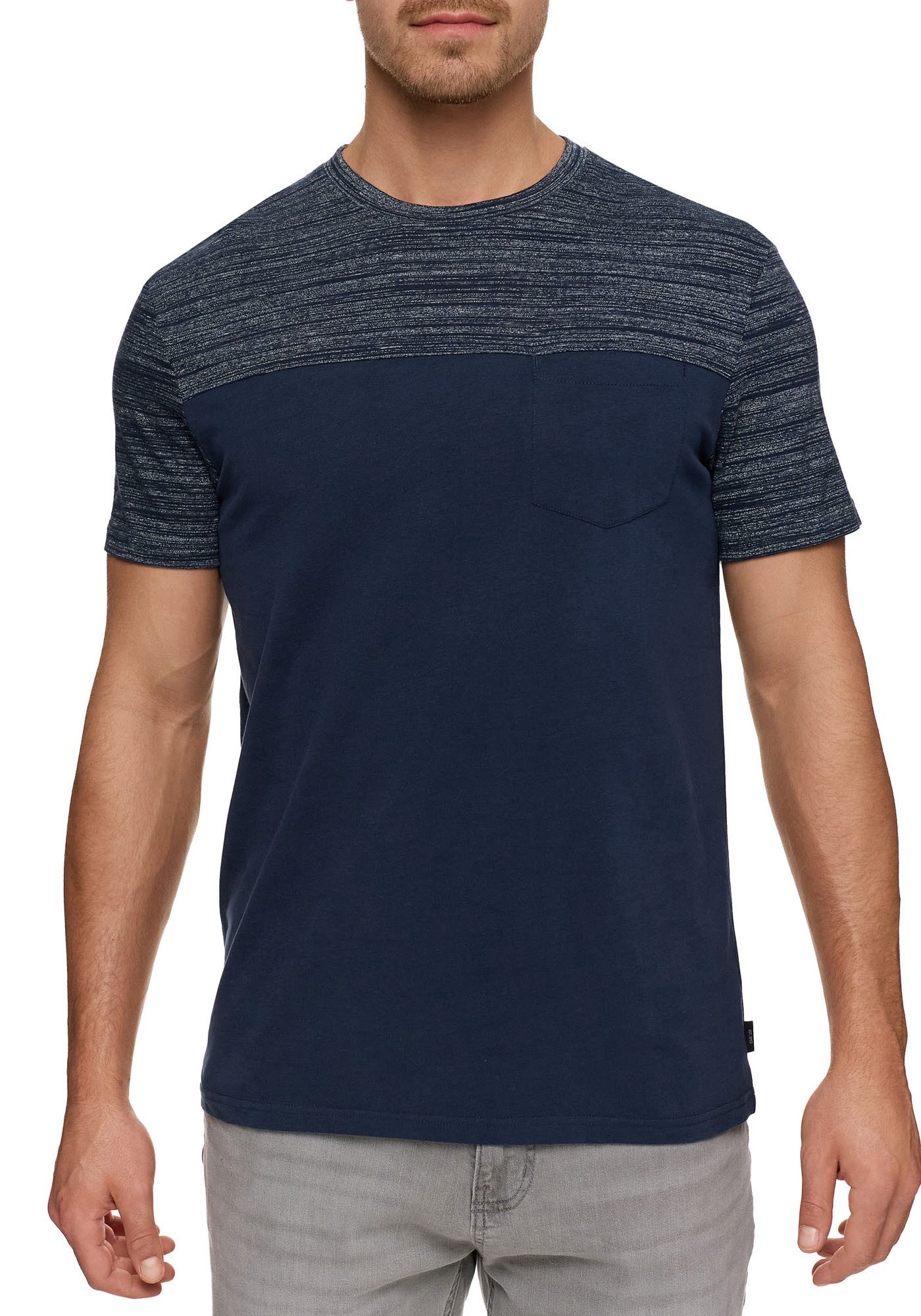 Indicode Shirt met ronde hals INSmallo
