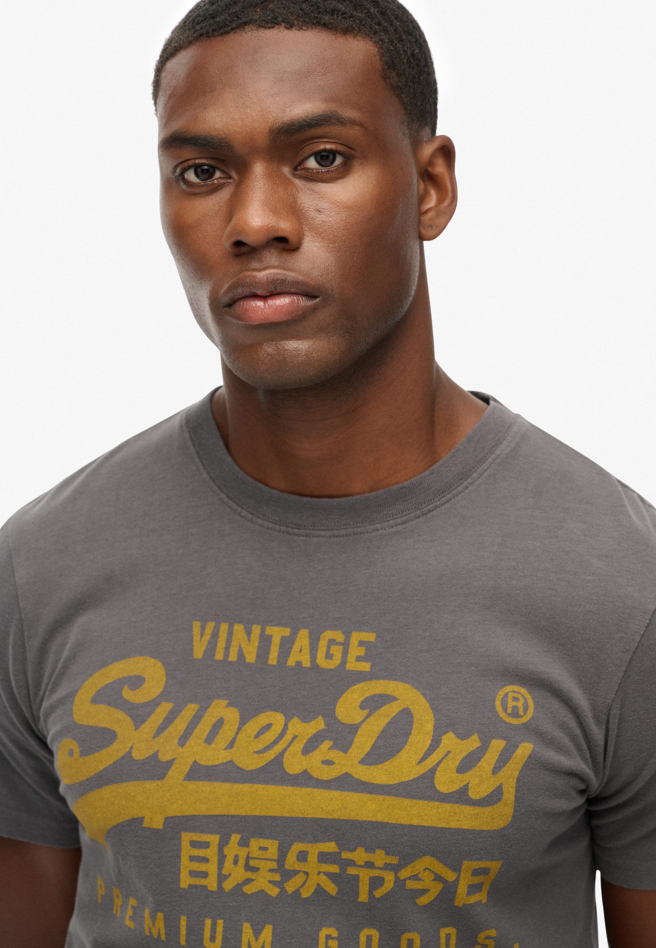 Superdry Shirt met ronde hals VL CLASSIC T-SHIRT