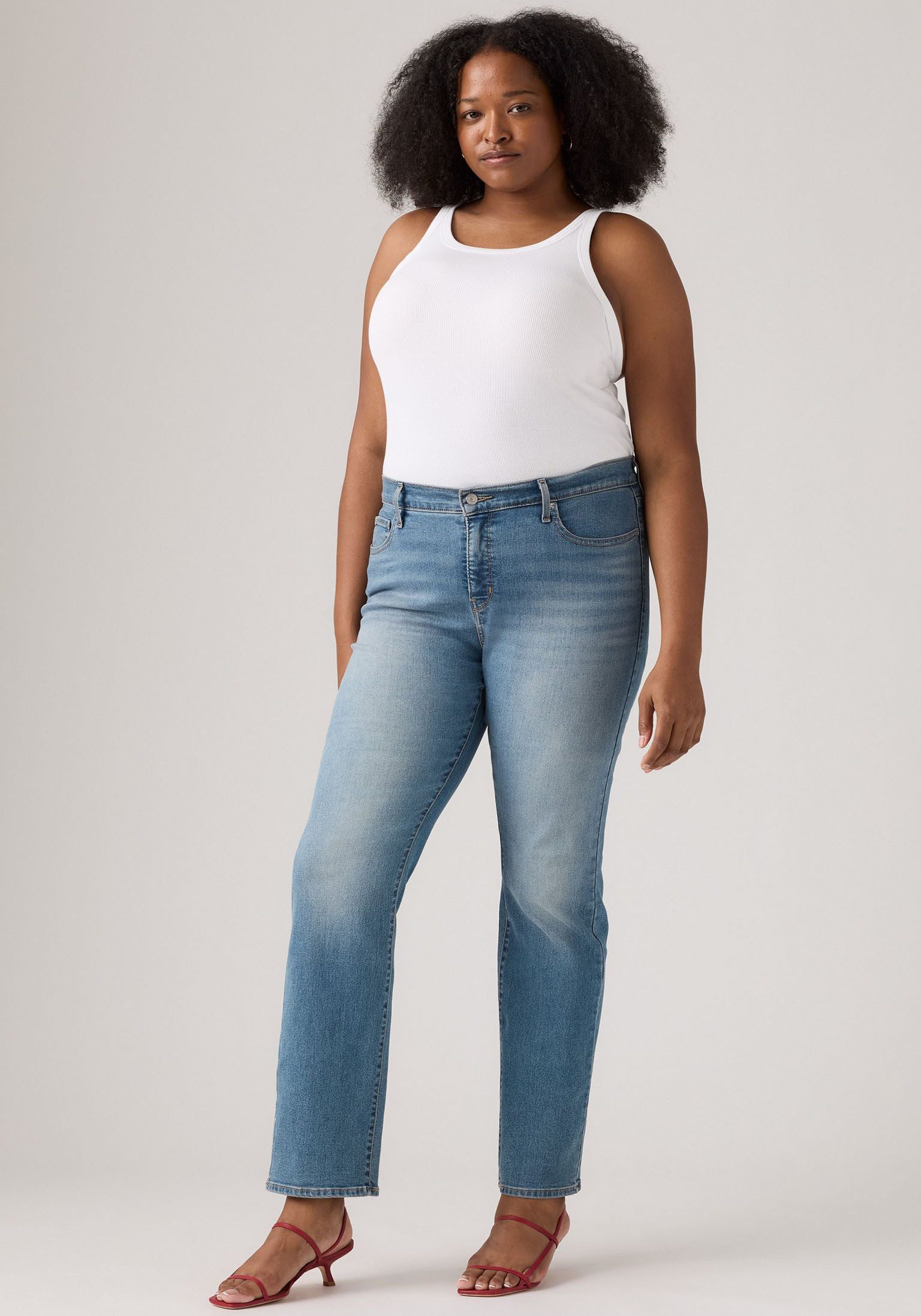 Levi's® Plus 5-pocket jeans 314 PL SHAPING met stretchaandeel