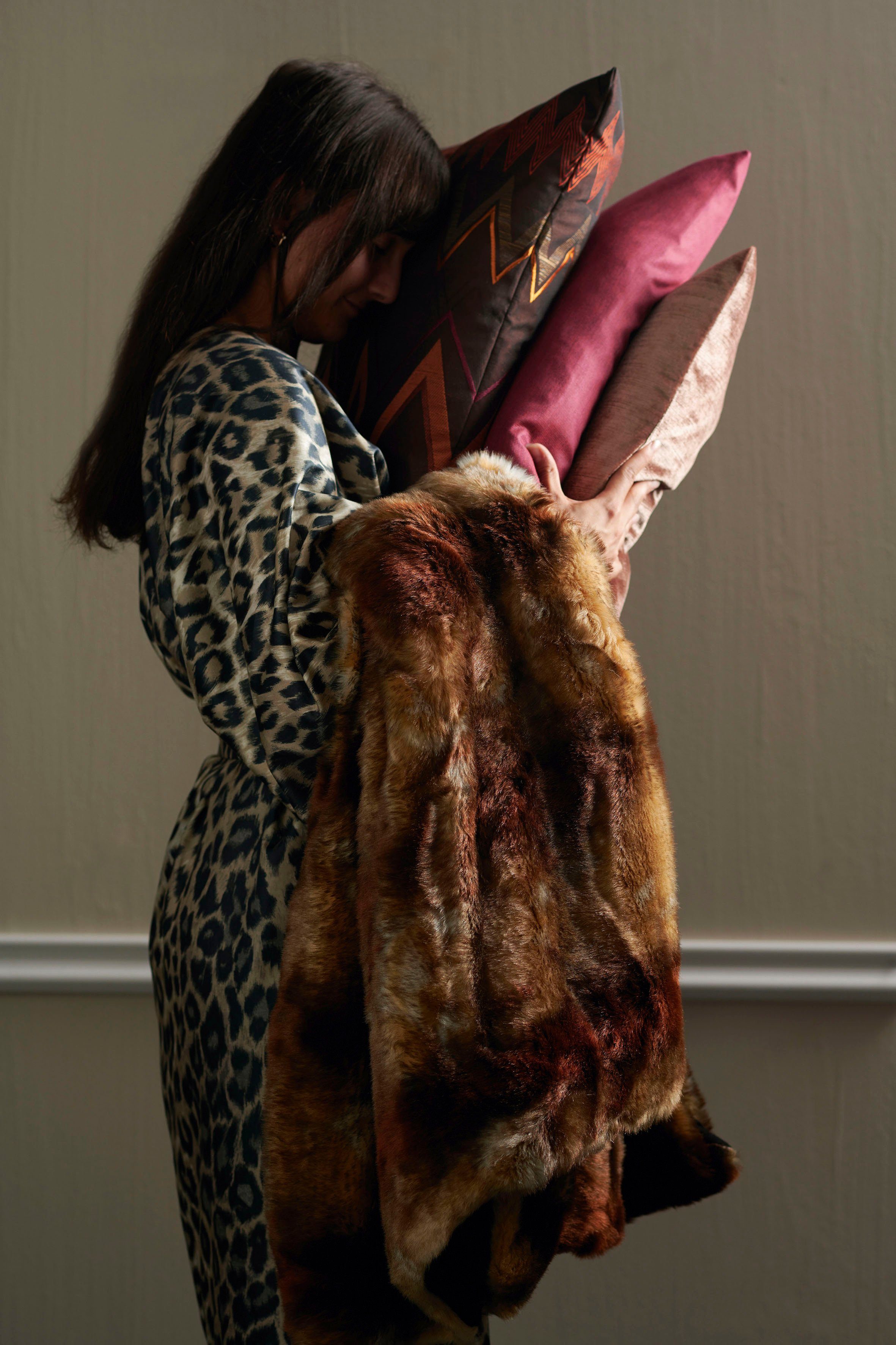 APELT Kimono Louis met luipaardprint