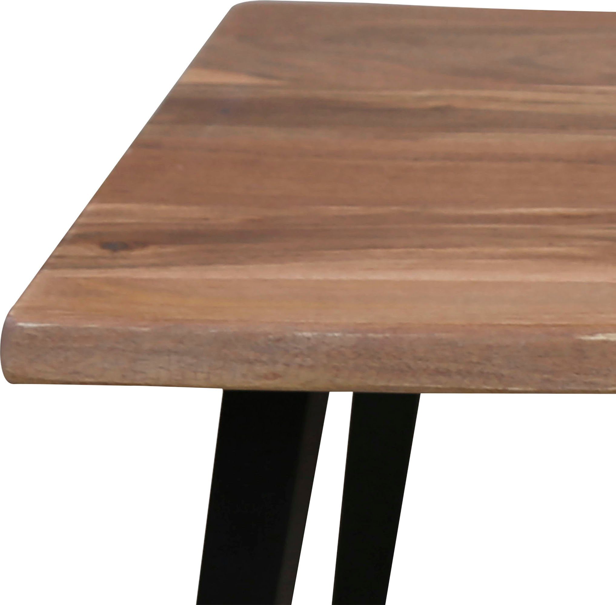 byLIVING Salontafel Caddy Tafelblad met boomstamrand, breedte 110 of 60 cm