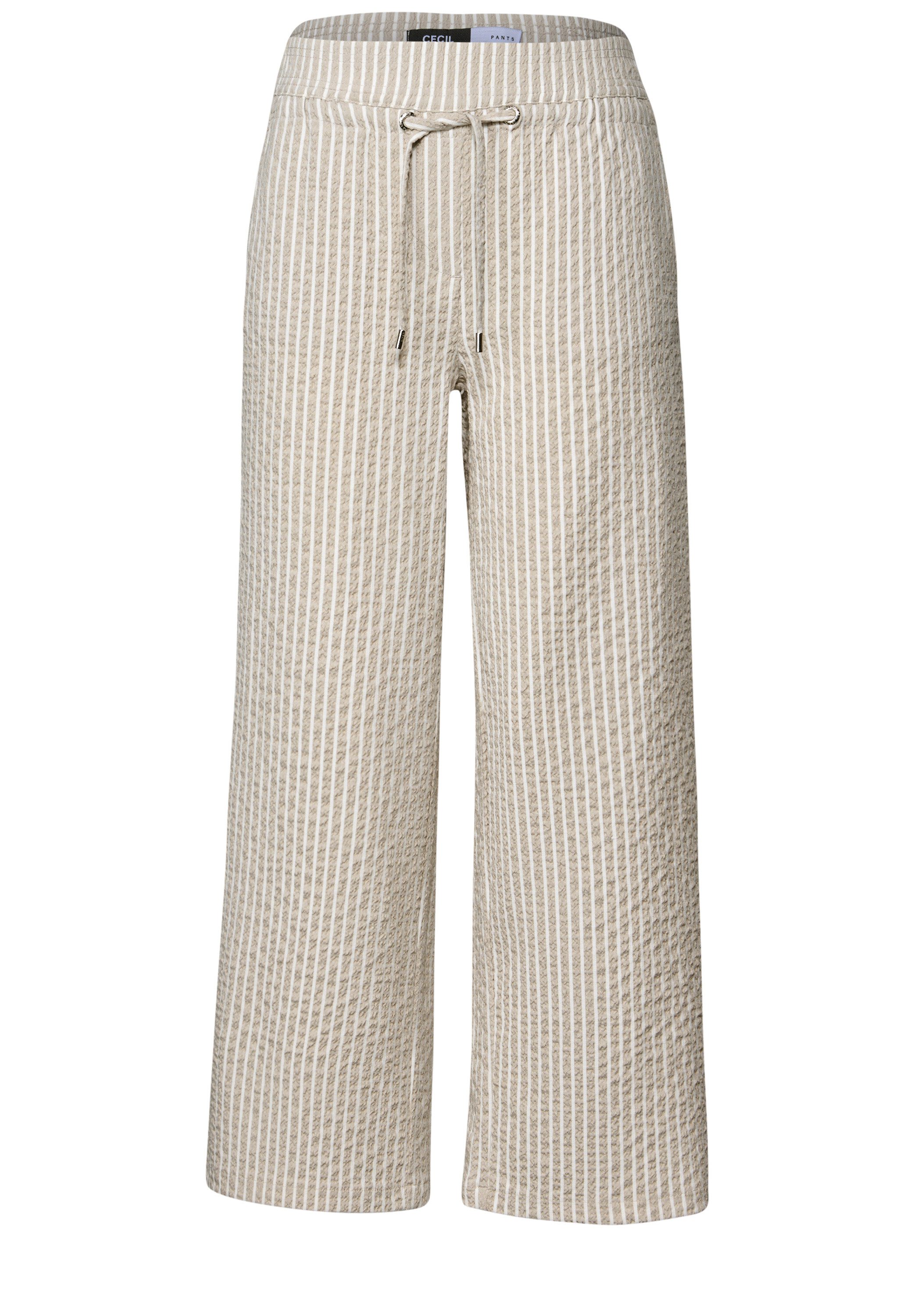 Cecil Stoffen broek Style Neele met streepmotief