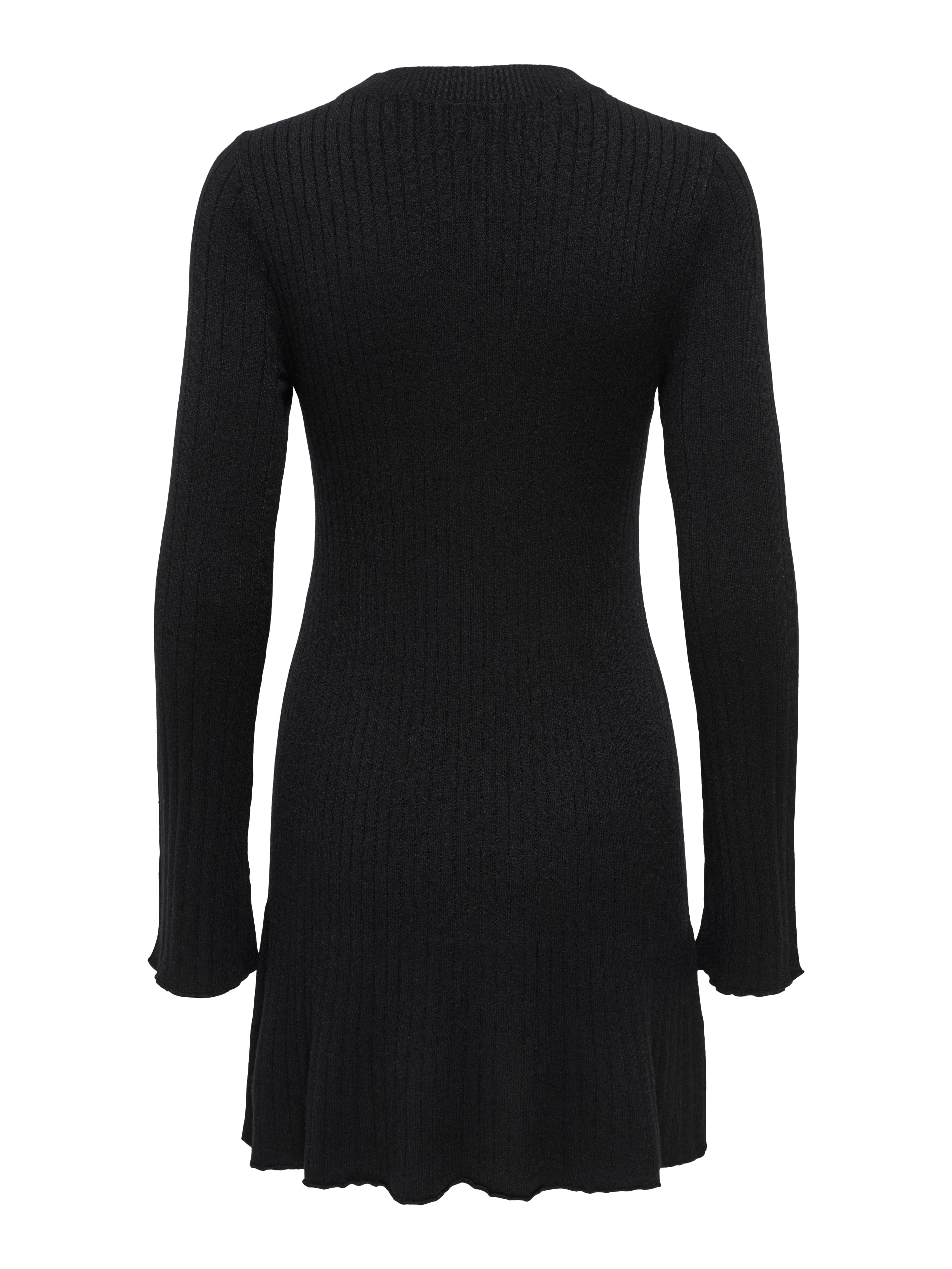 Only Mini-jurk ONLMICHELLA LS O-NECK DRESS KNT