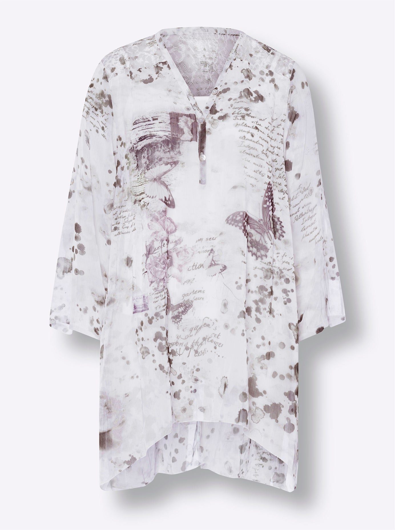 heine Gedessineerde blouse