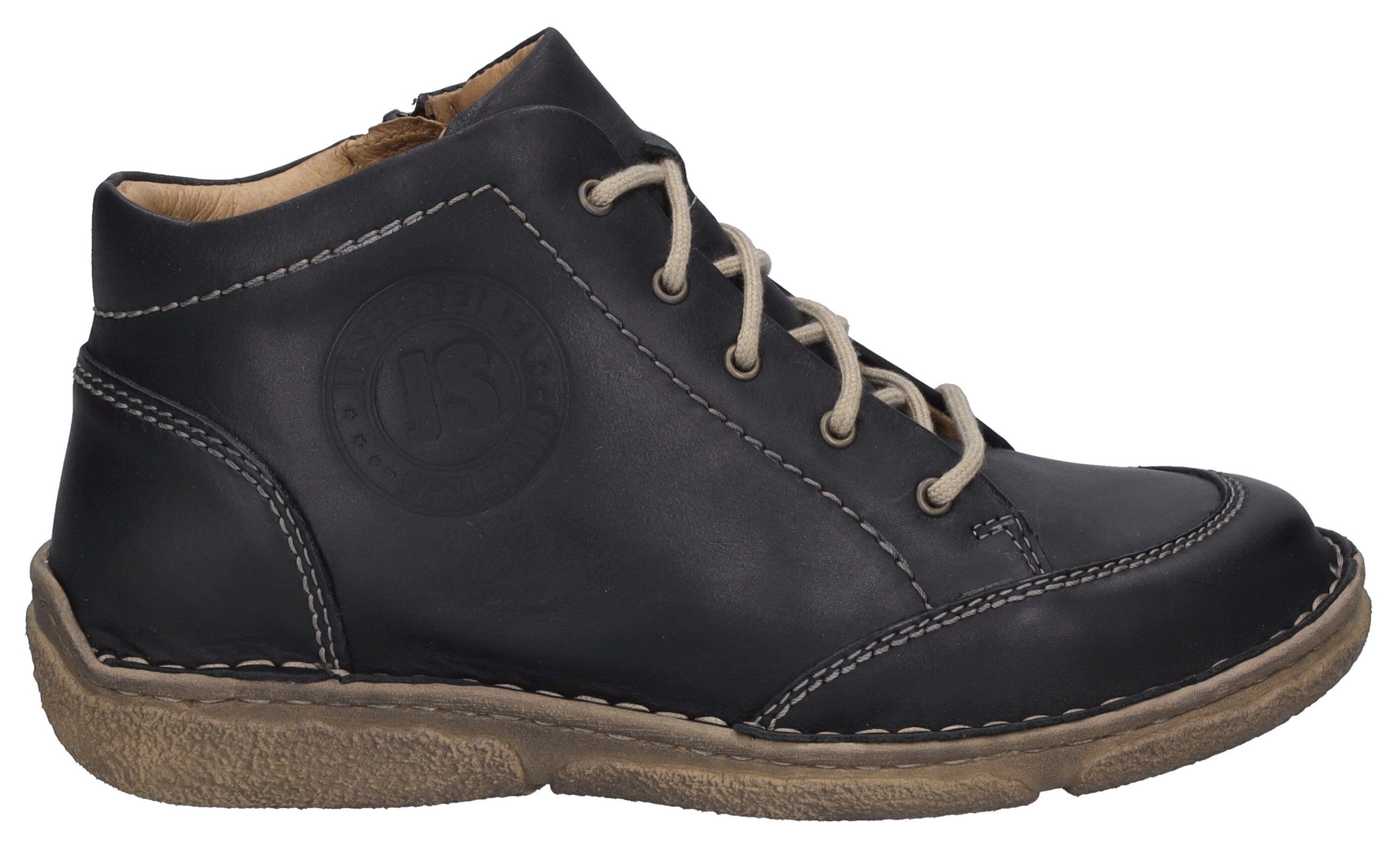 Josef Seibel Hoge veterschoenen NEELE 01 met een ritssluiting