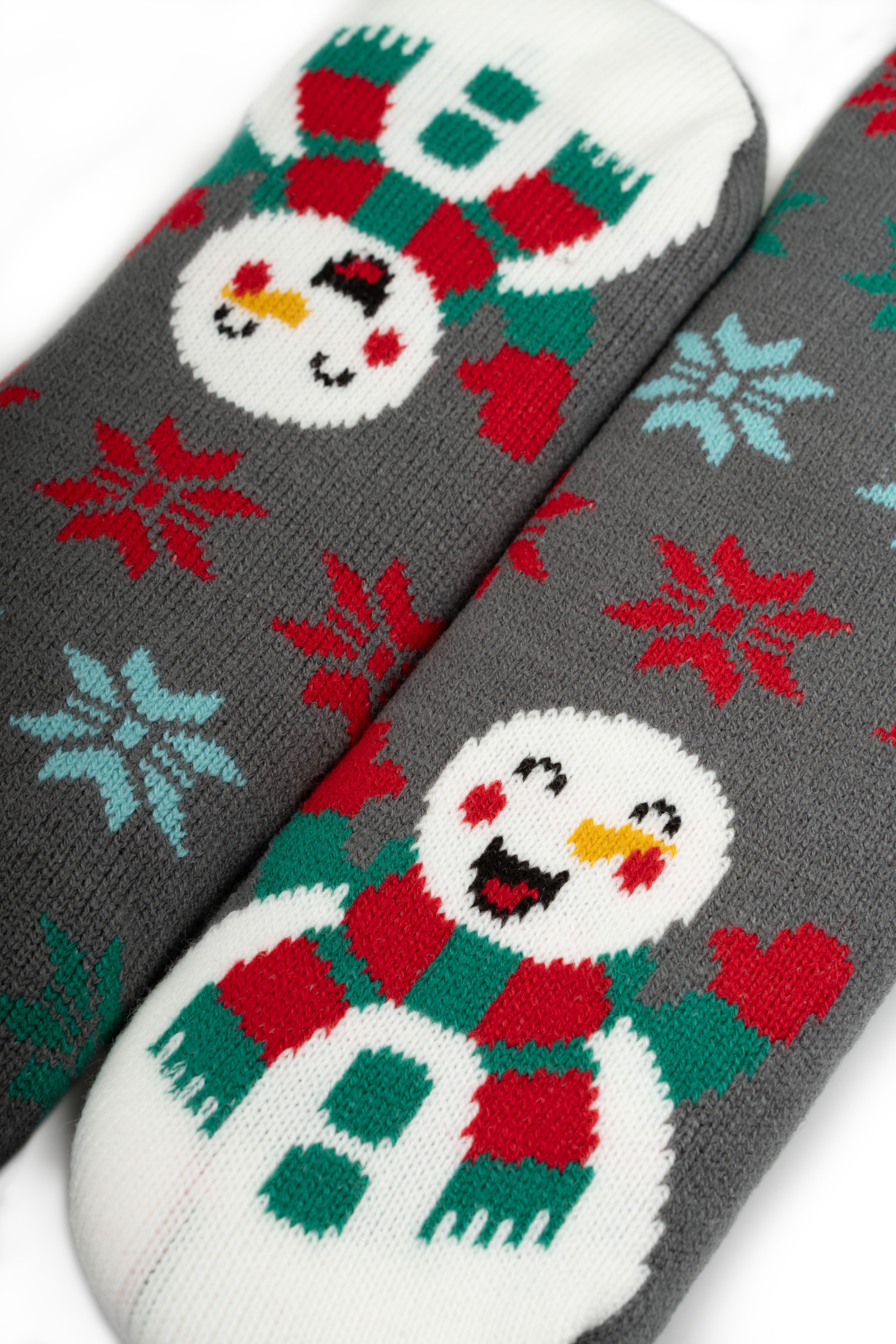 Capelli New York Sokken antislip zool, warm gevoerd, fijnbreisel (1 paar, 1 paar)