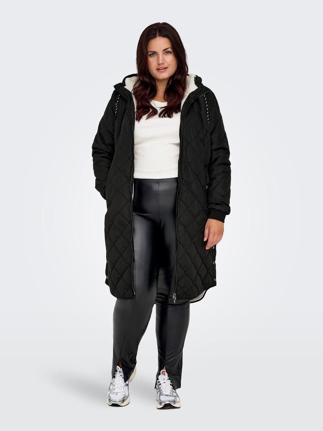 ONLY CARMAKOMA Gewatteerde jas CARNEWSANDY QUILT COAT CC OTW
