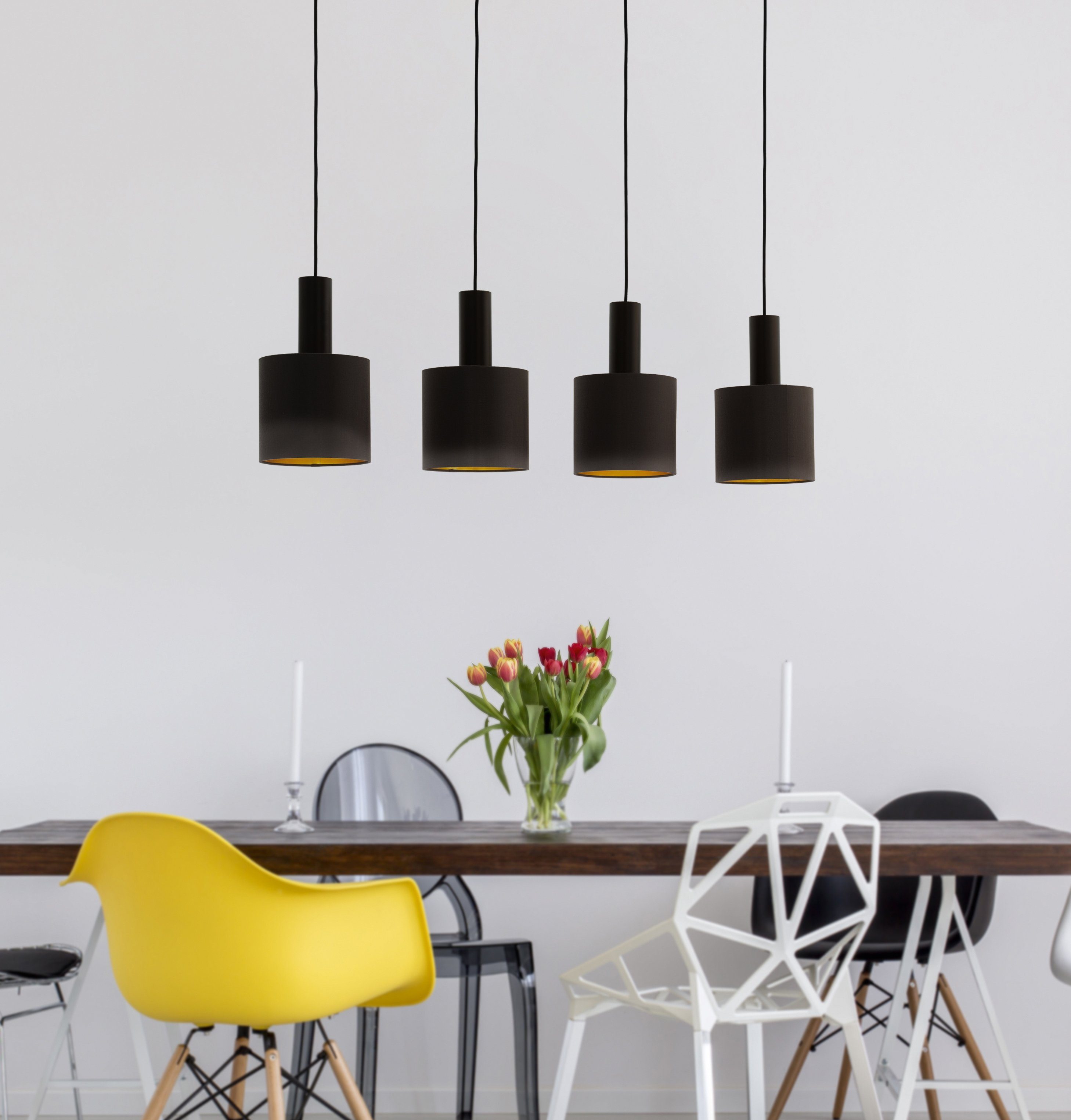 EGLO Hanglamp CONCESSA 1 Hanglamp, dimbaar (1 stuk)