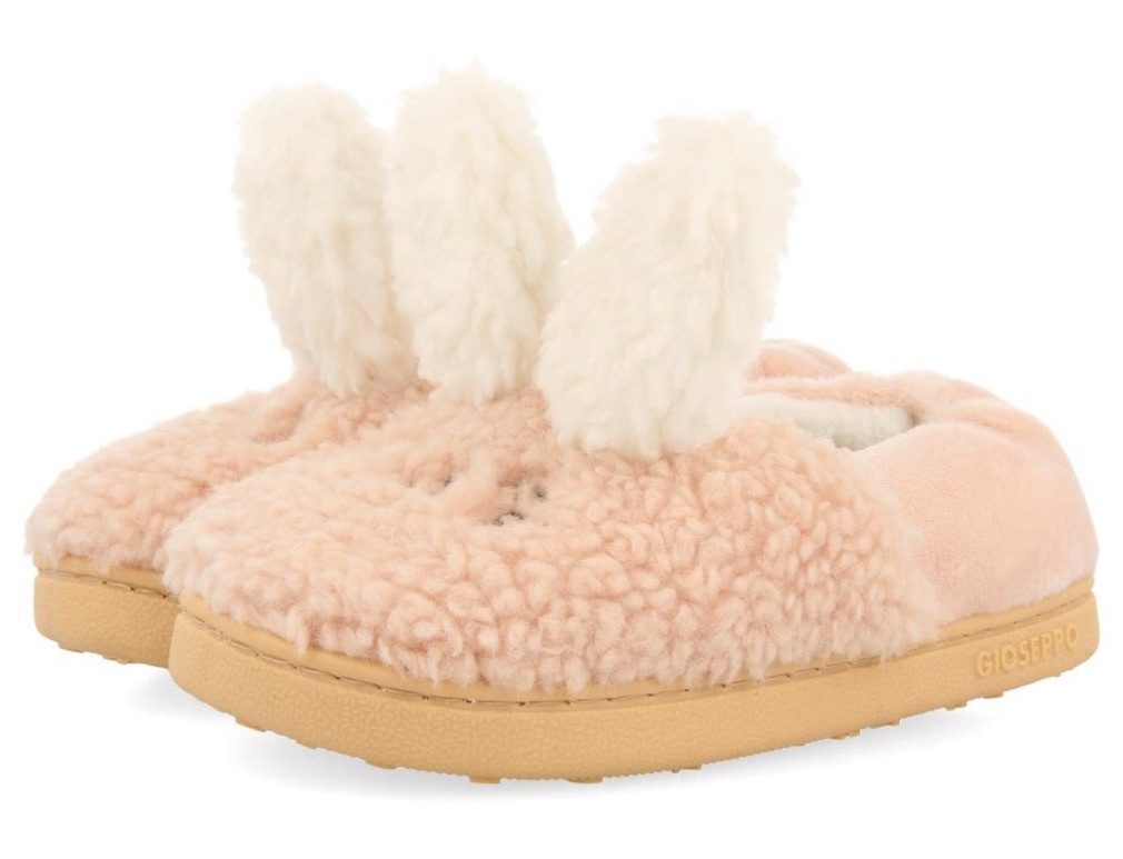 Gioseppo Pantoffels Kenora Pantoffel, babyschoen, winterlaars met konijnenmotief