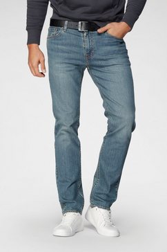 levi's stretch jeans 511™ in 5-pocketsstijl blauw