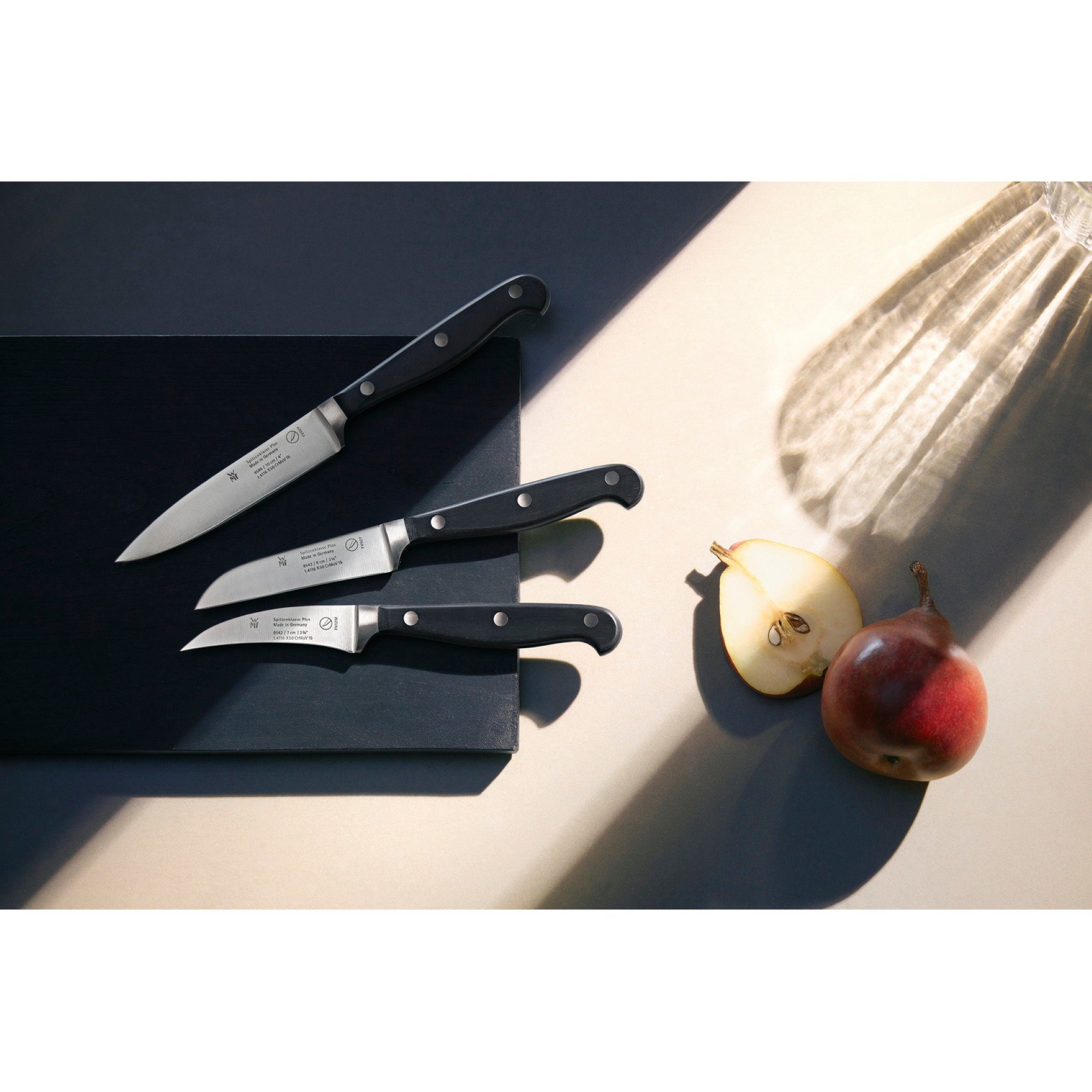 WMF Messenset Spitzenklasse Plus Fruit- en groenteset, Made in Germany (set, 3-delig)