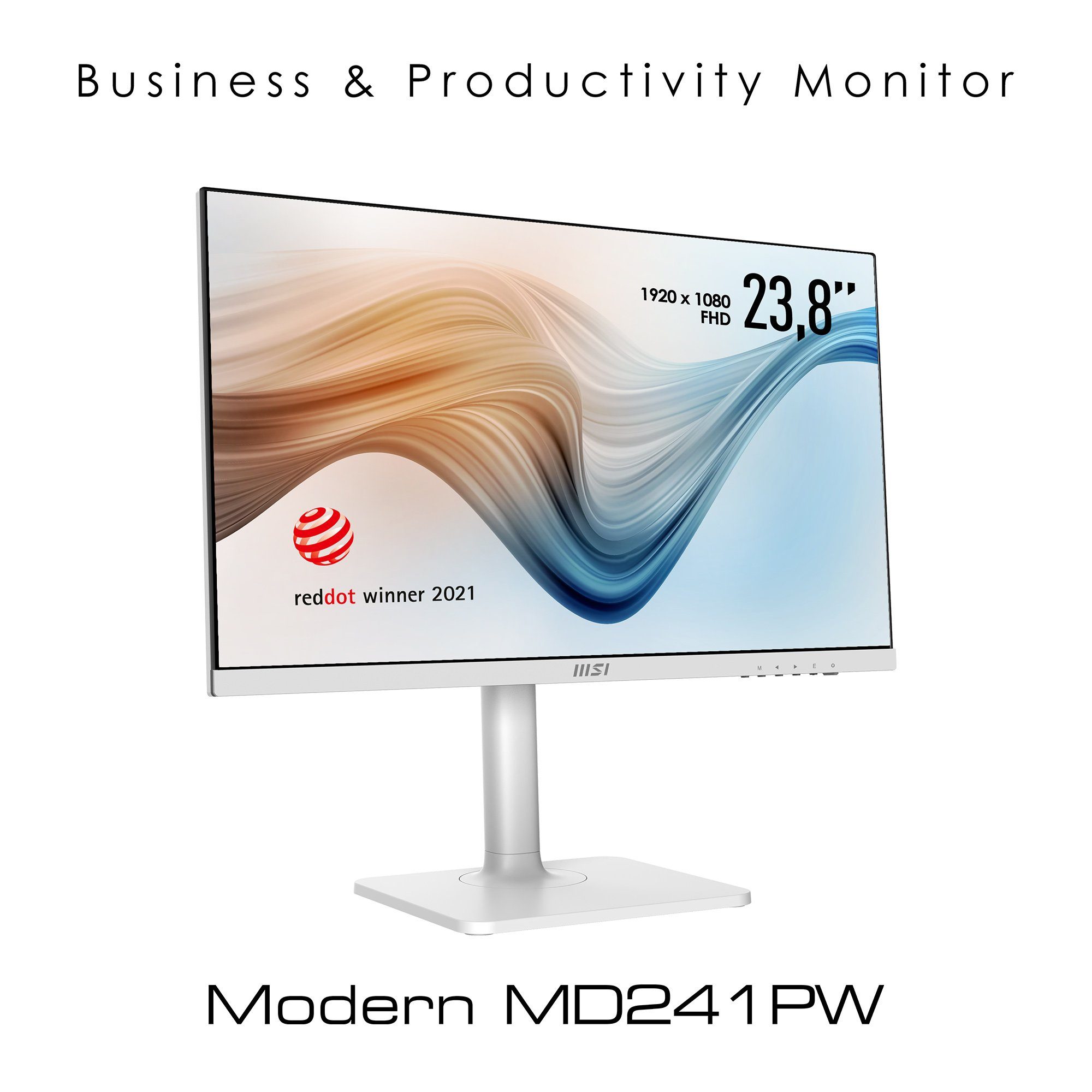 MSI Ledscherm Modern MD241PW, 60 cm / 24", Full HD