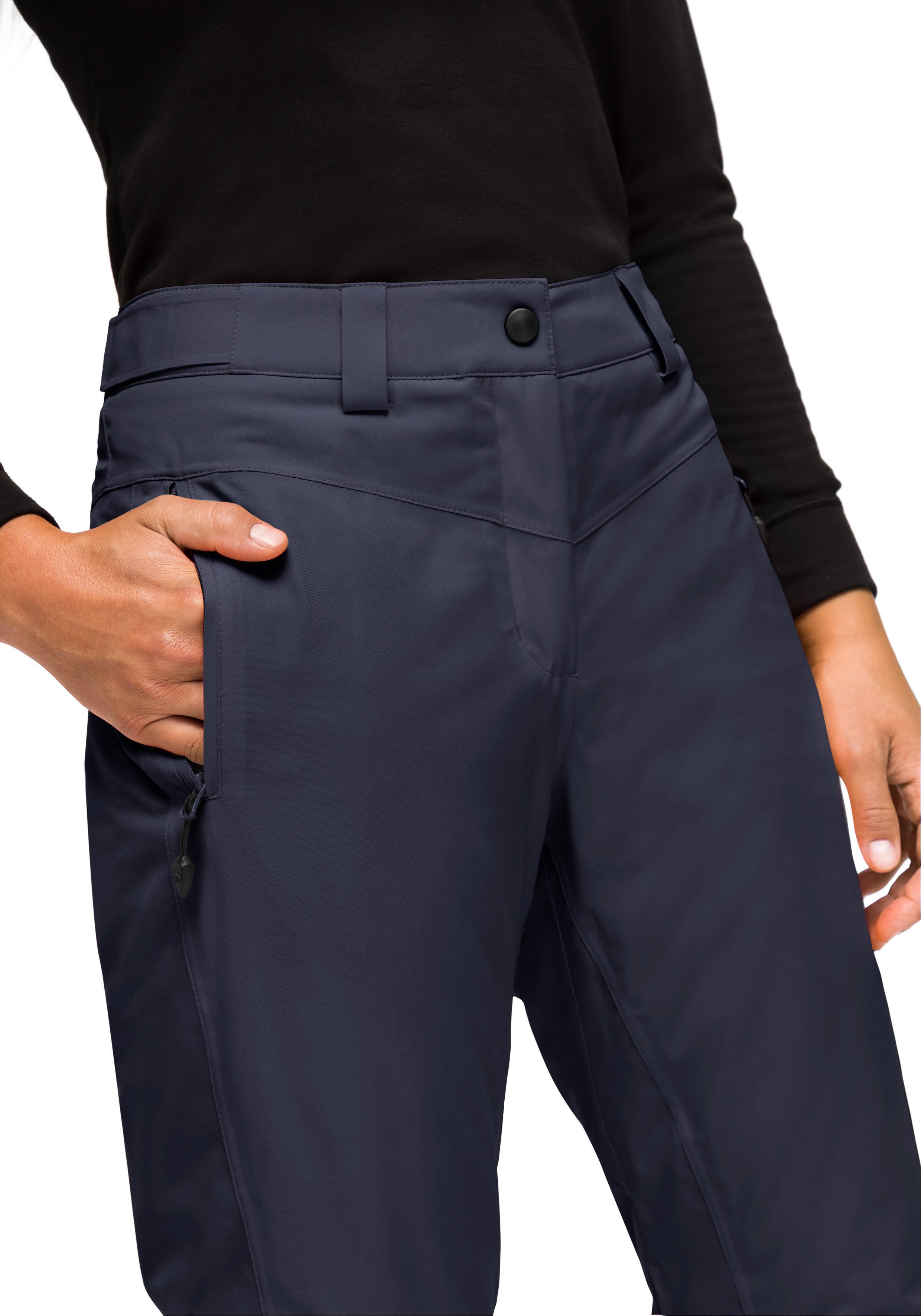 Maier Sports Skibroek Ronka Dames sneeuwbroek, wind- en waterdicht, 2 ritszakken, regular fit