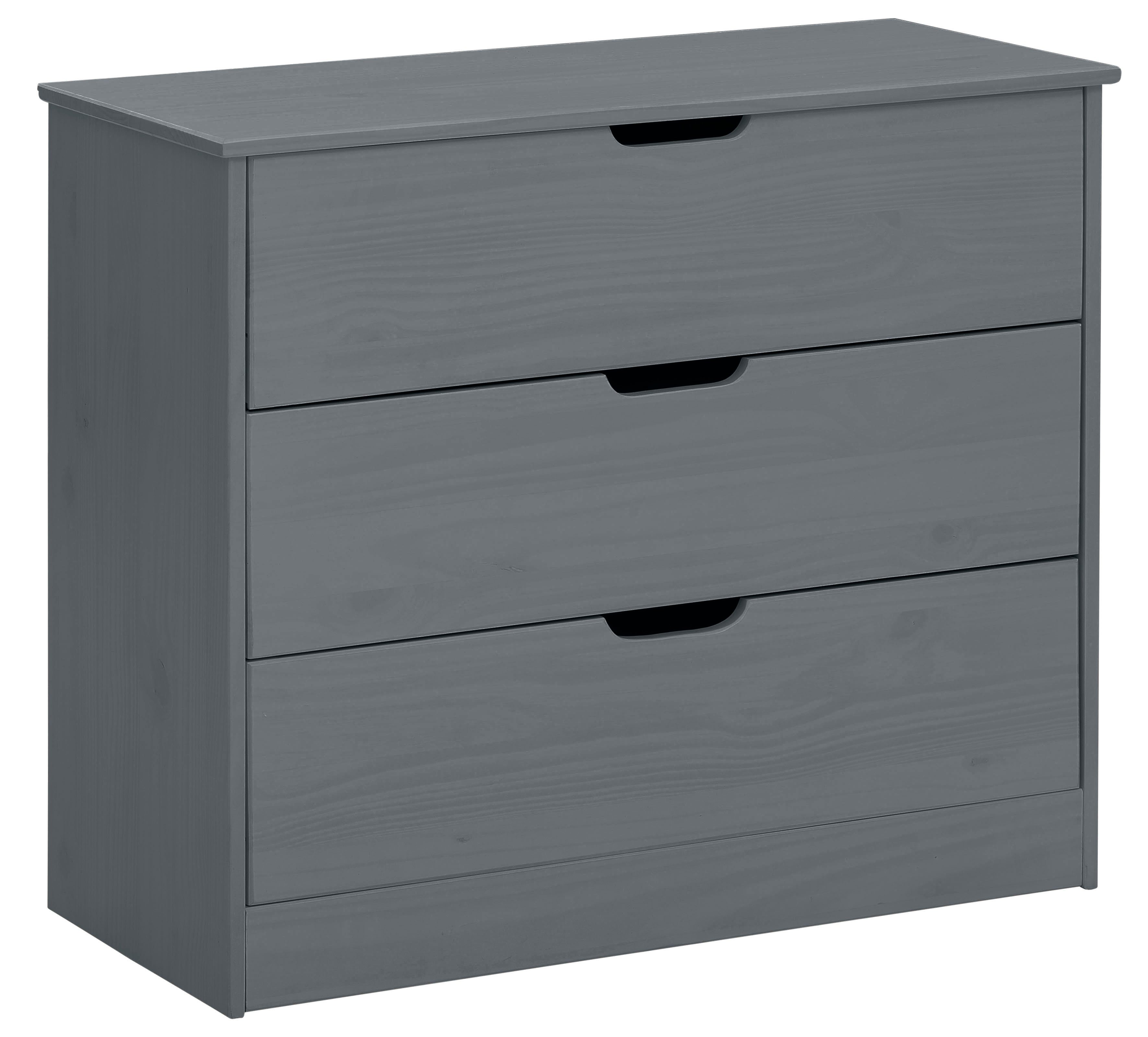 Lüttenhütt Hoogslaper Alpi Met lattenbodem, ladder, legplank, commode en uitschuifbaar bureau