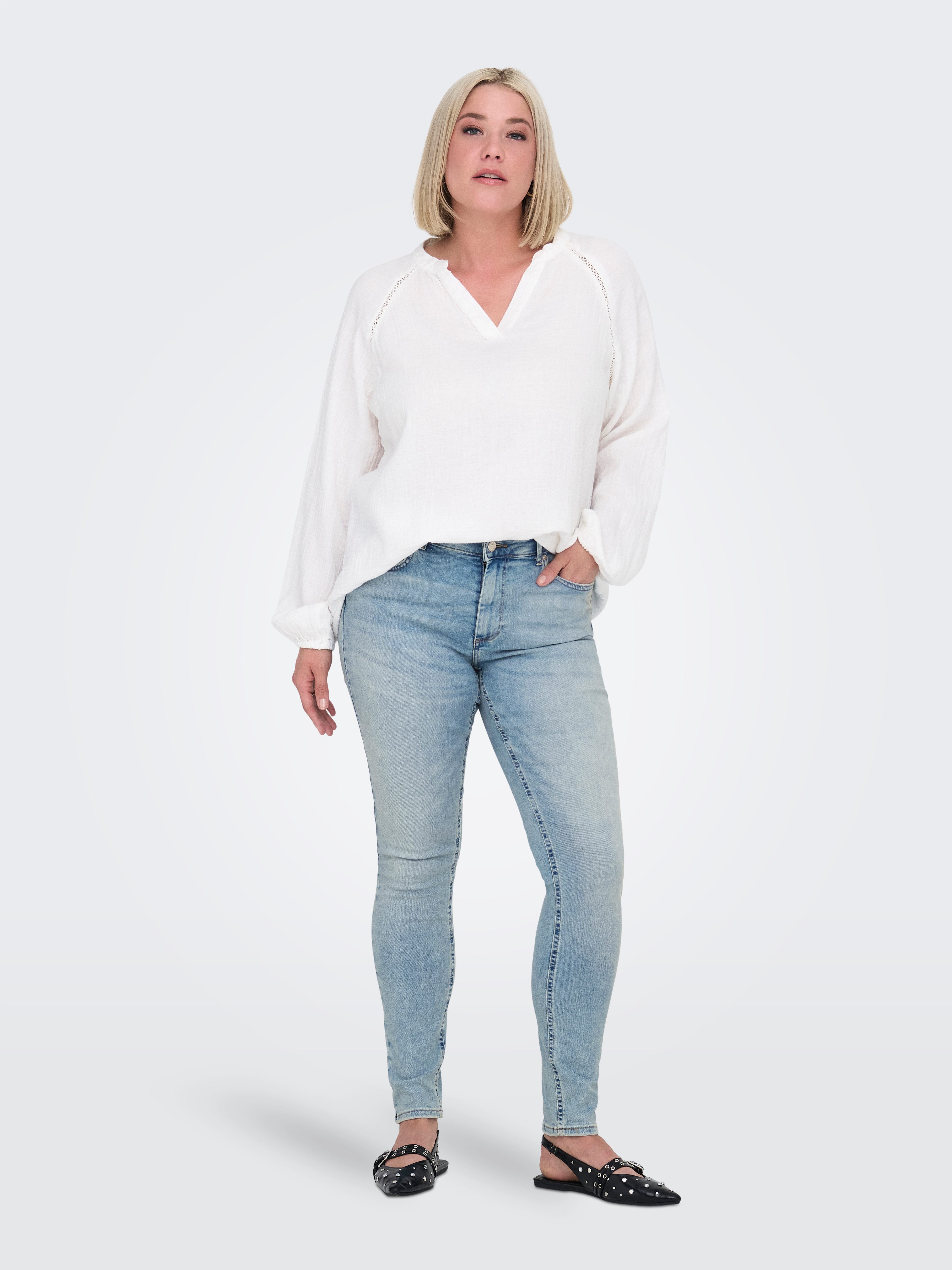 ONLY CARMAKOMA Skinny fit jeans CARWILLY REG SKINNY DNM ANA573 NOOS