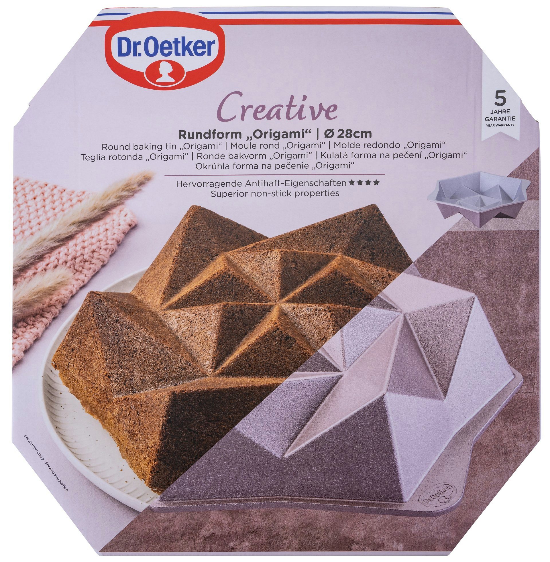 Dr. Oetker Bakvorm Origami (1 stuk)