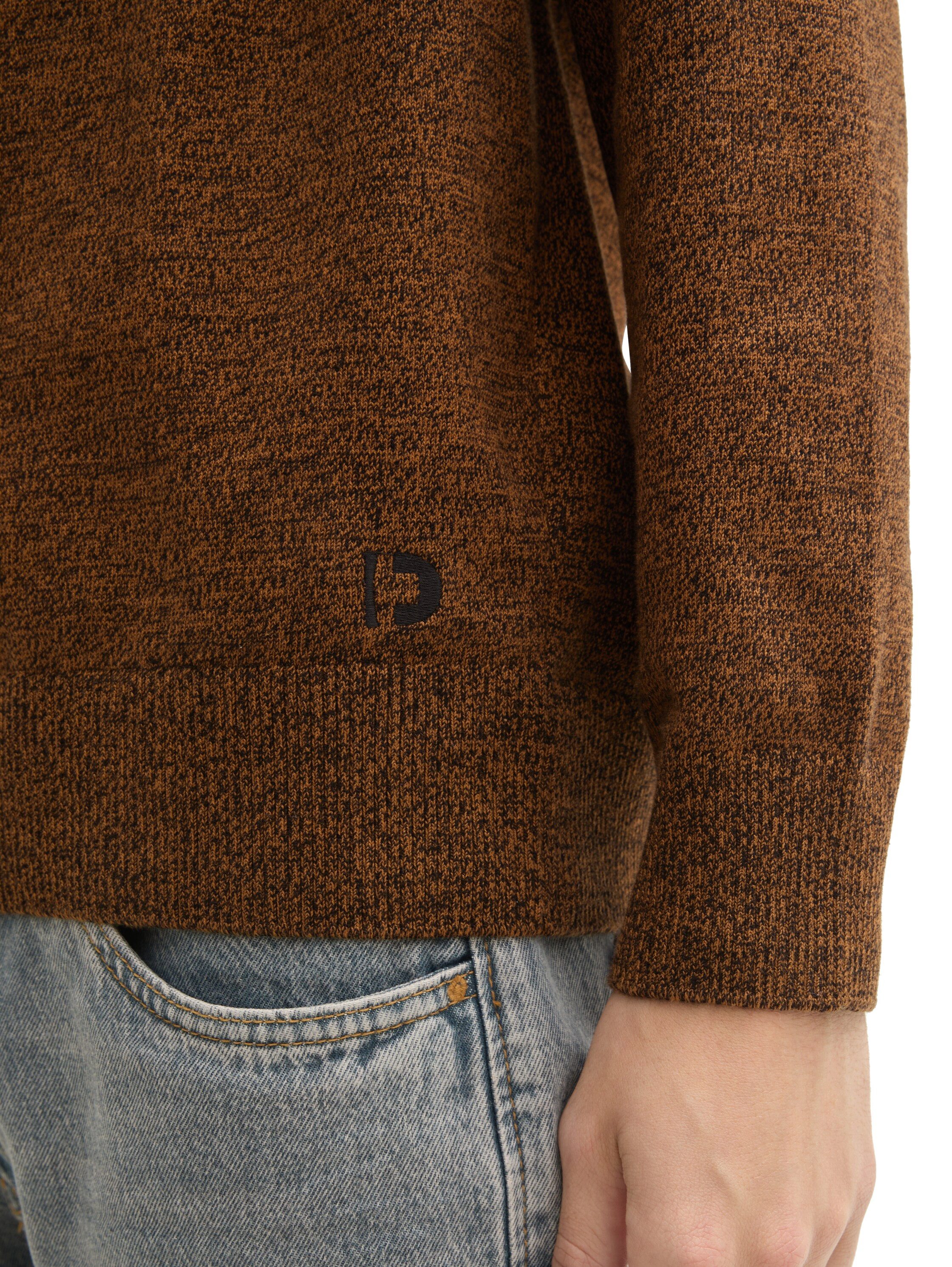 Tom Tailor Denim Gebreide trui in gemêleerde look
