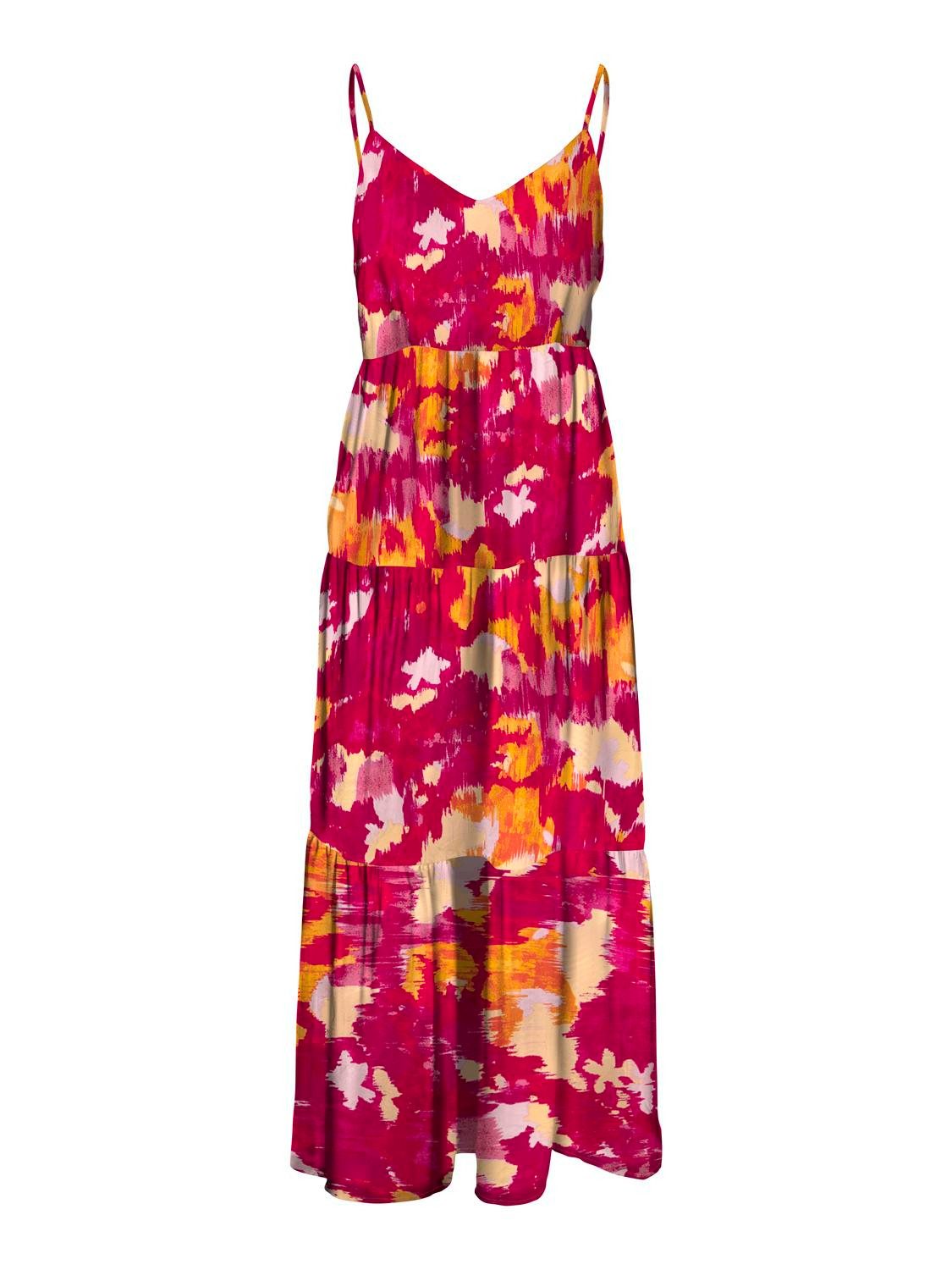 Only Maxi-jurk ONLALMA LIFE VIS STRAP LONG DRESS AOP