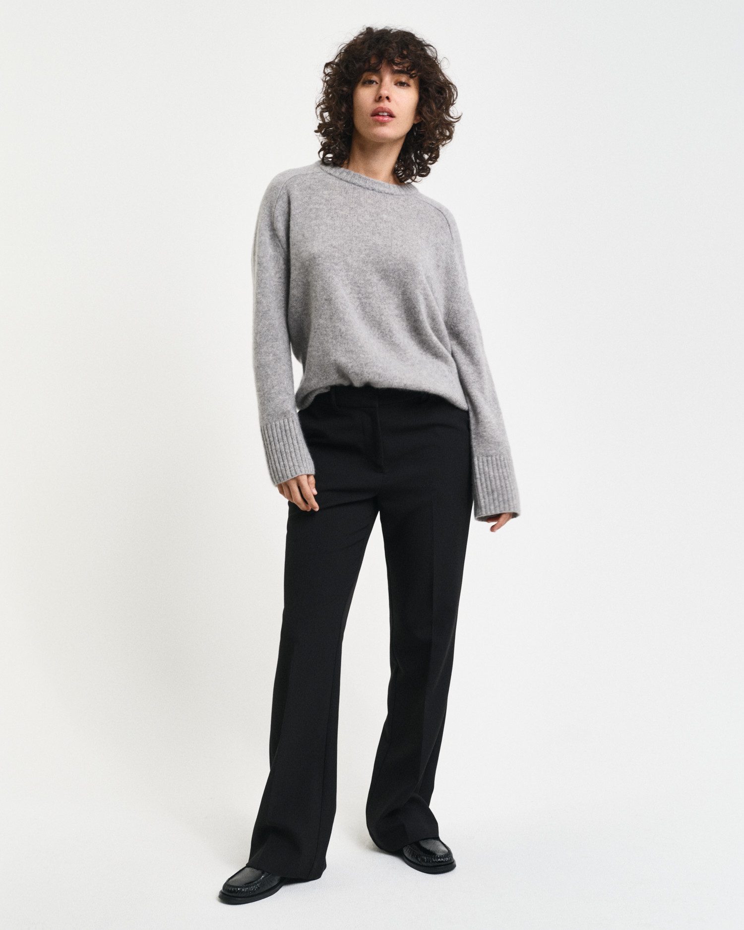 Gant Stoffen broek SLIM FLARE SLACK
