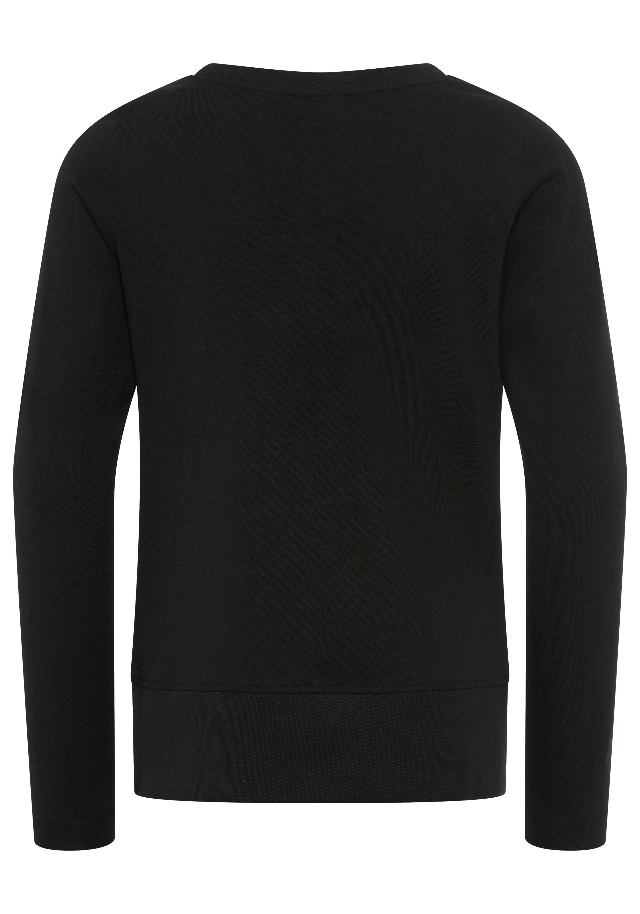 KangaROOS Shirt met lange mouwen Met coole colorblocking met kangaroos logo en borduursel