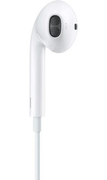 apple in-ear-hoofdtelefoon earpods met 3,5 mm hoofdtelefoonplug wit