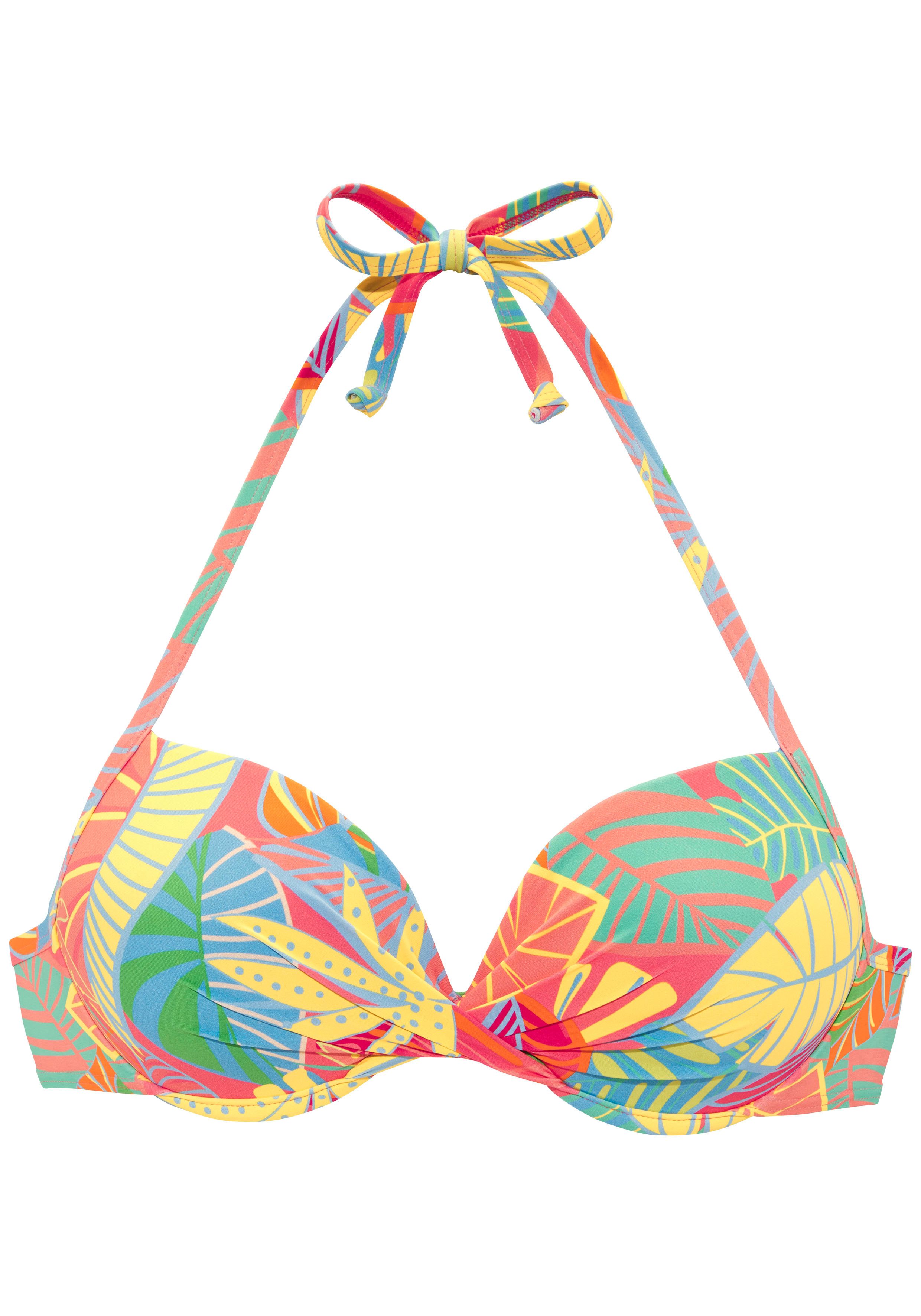 s.Oliver RED LABEL Beachwear Push-upbikinitop Yana