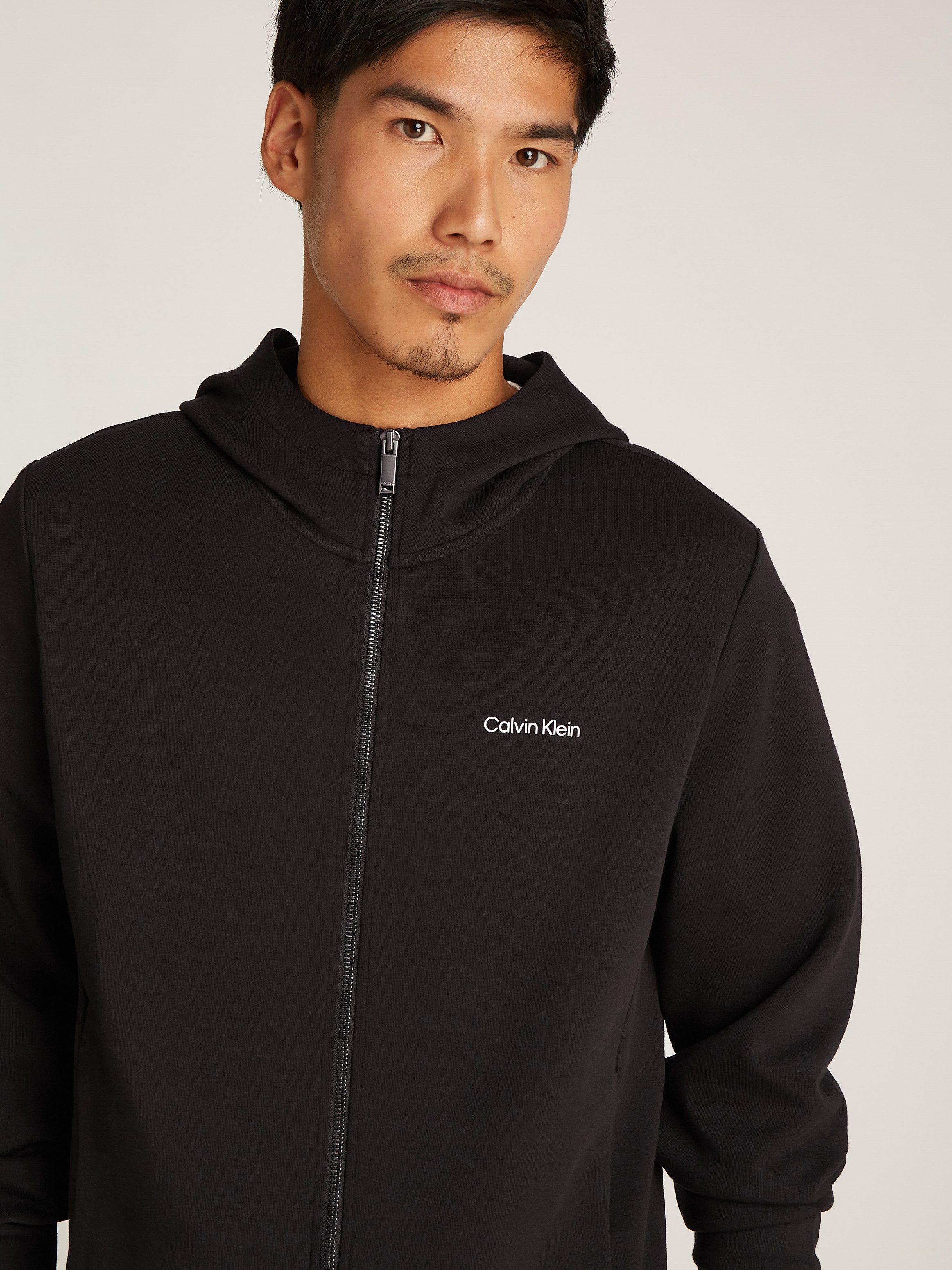 Calvin Klein Sweatvest MICRO LOGO REPREVE HOODIE JACKET