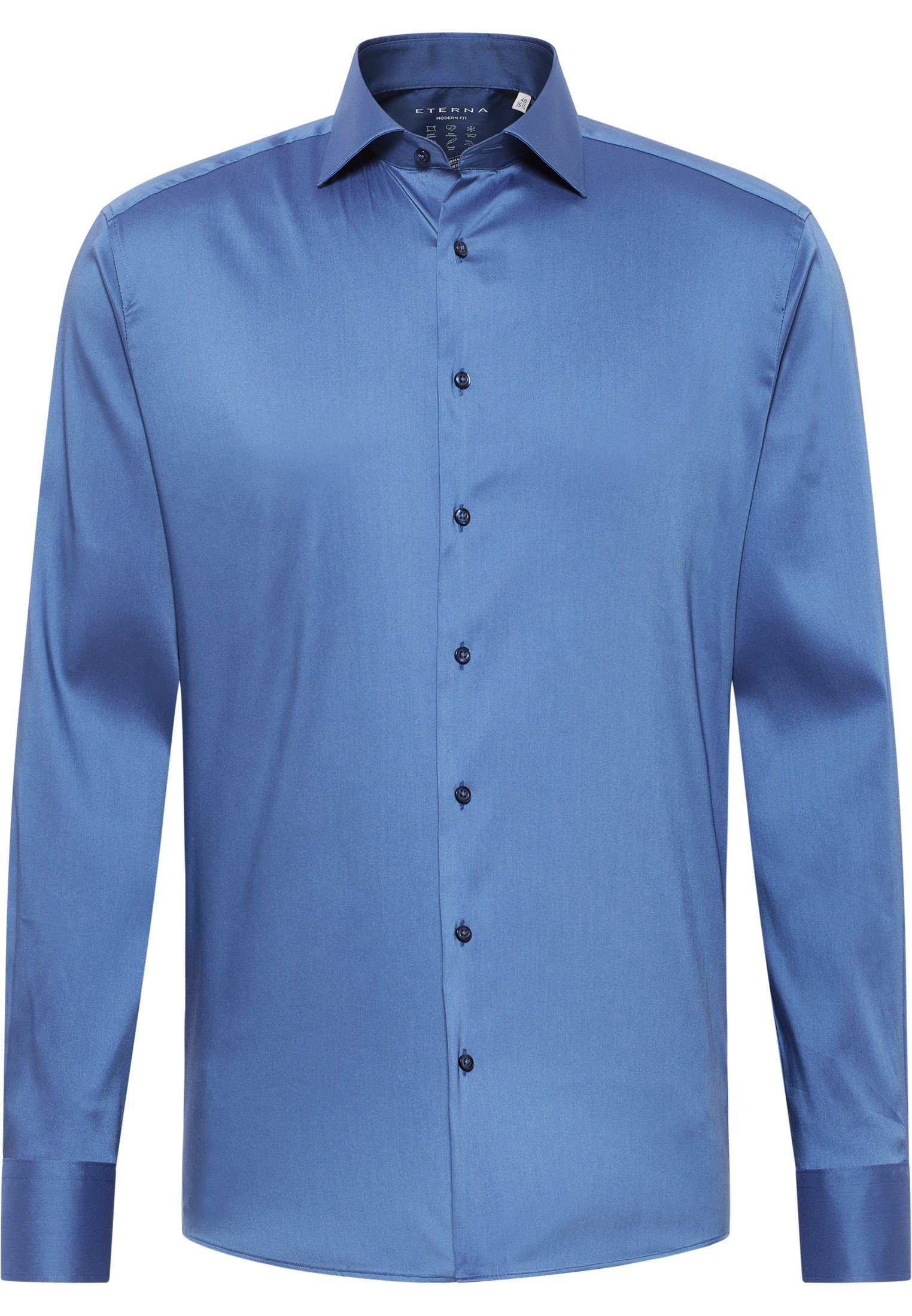 Eterna Overhemd met lange mouwen MODERN FIT EASY IRON (gemakkelijk te strijken)