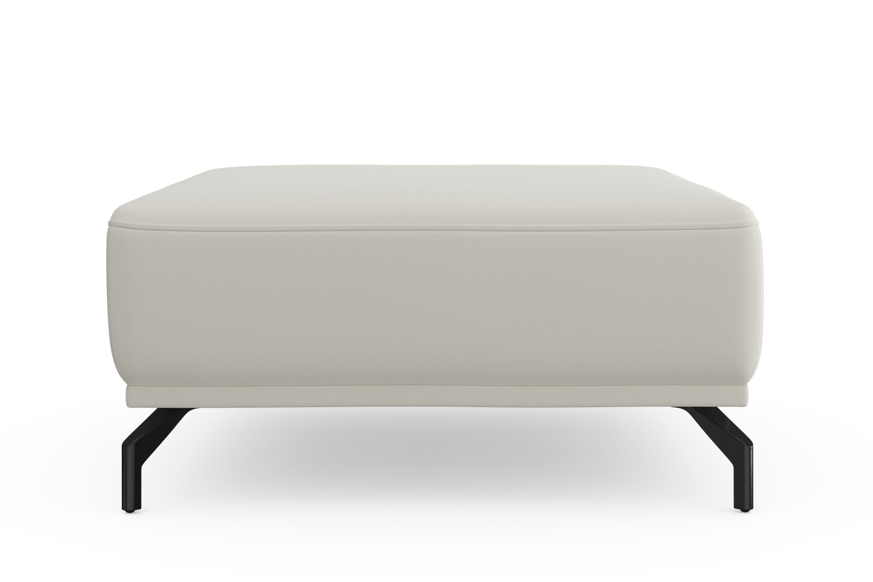 sit&more Hocker Bailando met binnenvering en zwarte, matte metalen poten
