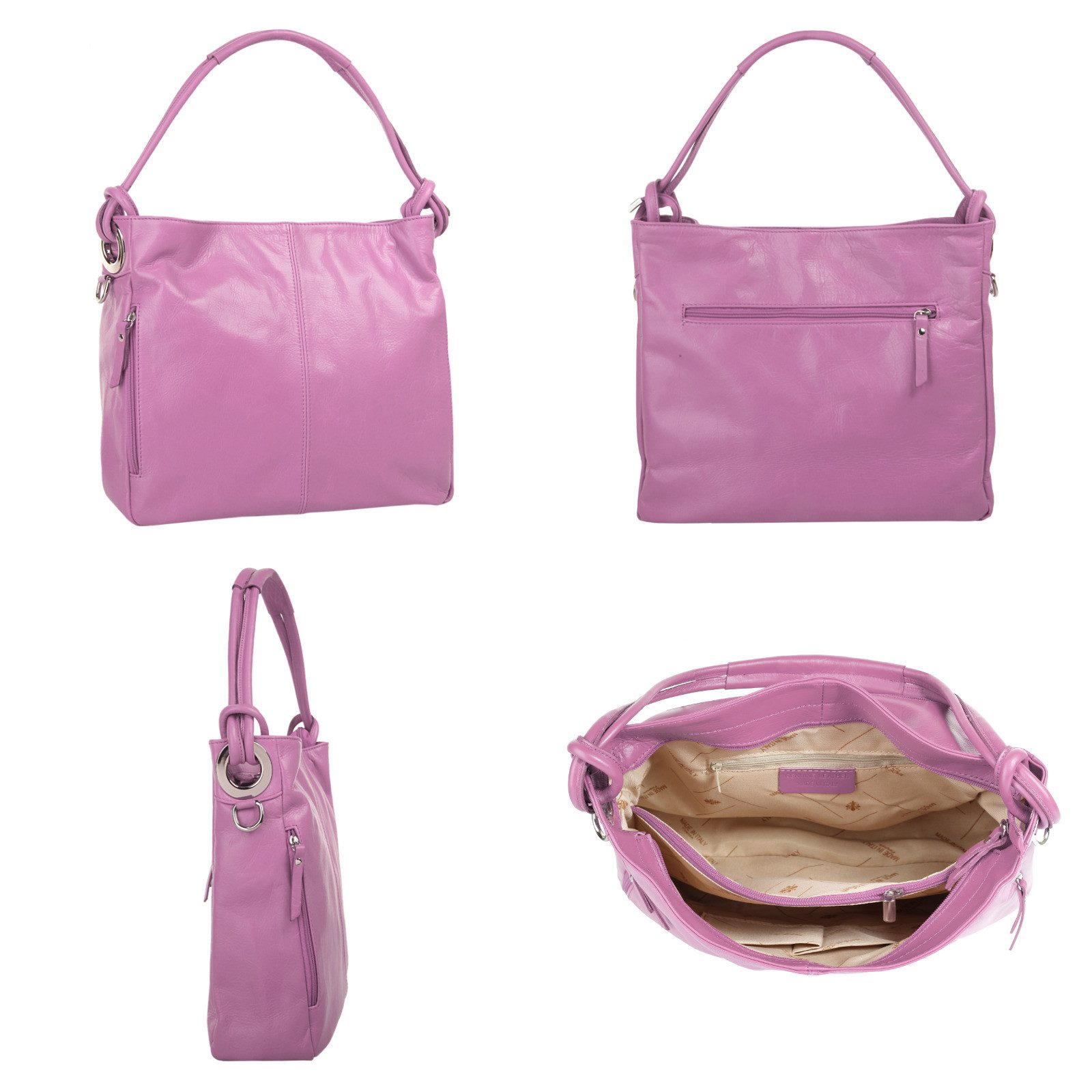 Samantha Look Shopper echt leer, made in italy