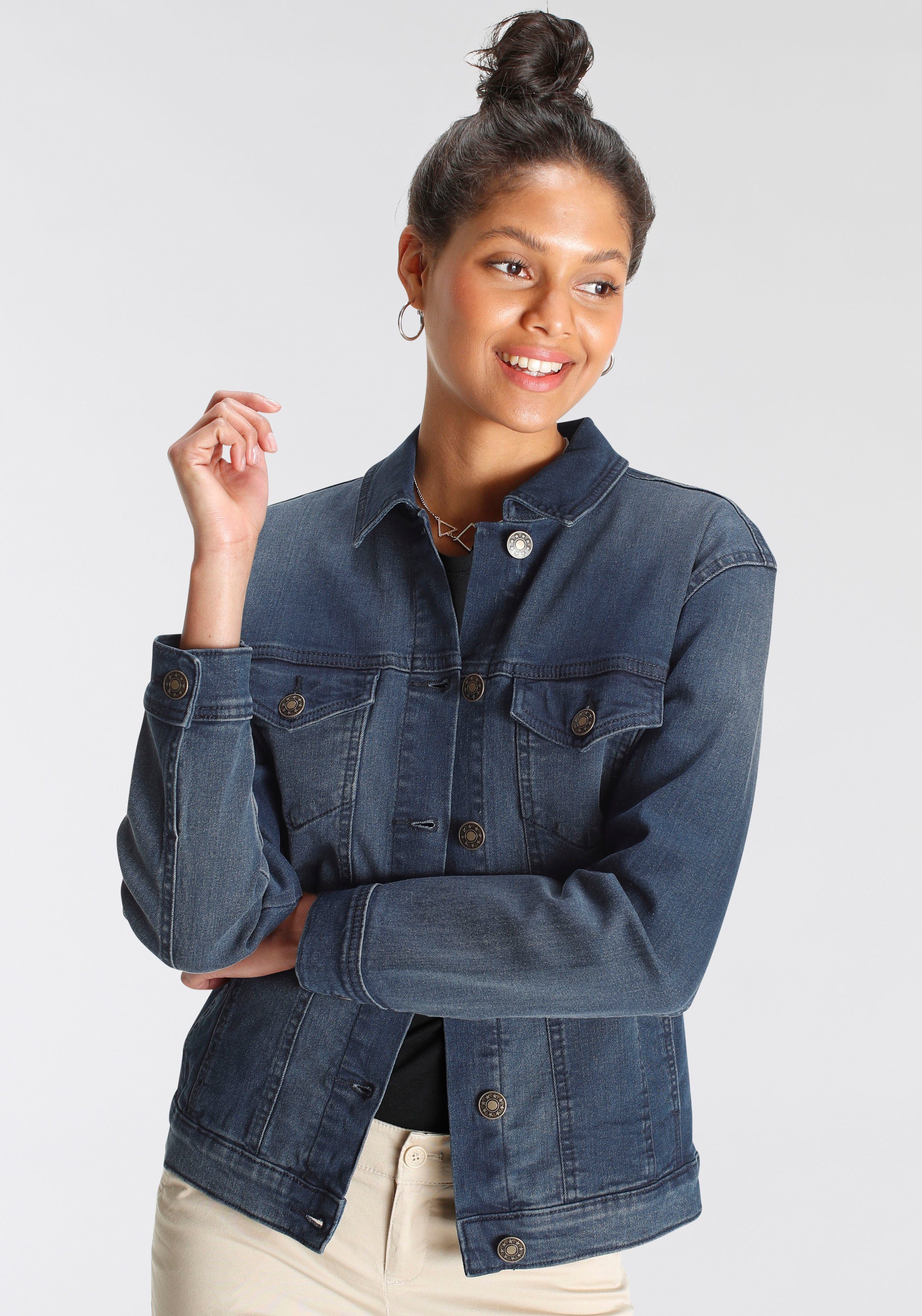 AJC Jeansjack in oversized-look