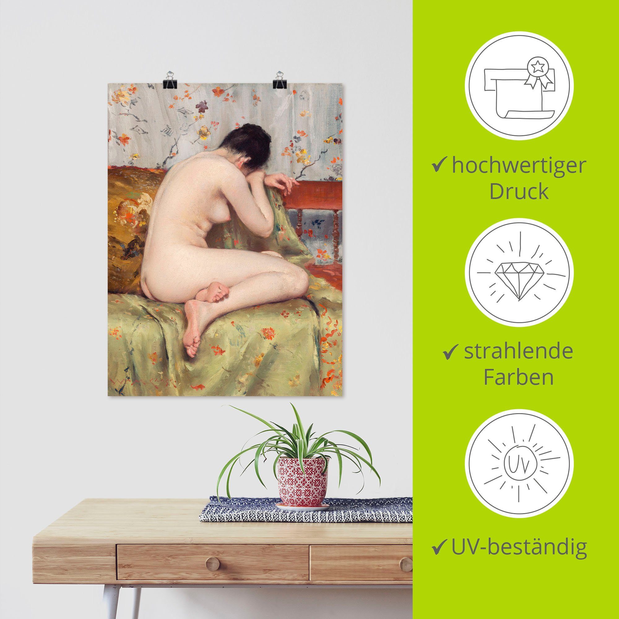 Artland Artprint Moderne Magdalena als artprint van aluminium, artprint op linnen, muursticker of poster in verschillende maten