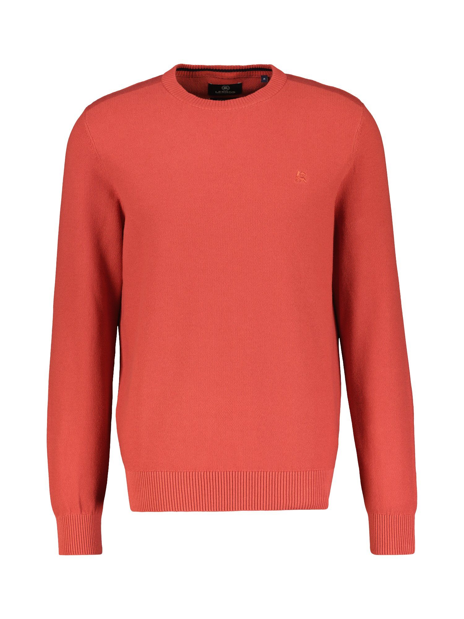 Lerros Gebreide trui LERROS crewneck gebreide pullover voor heren