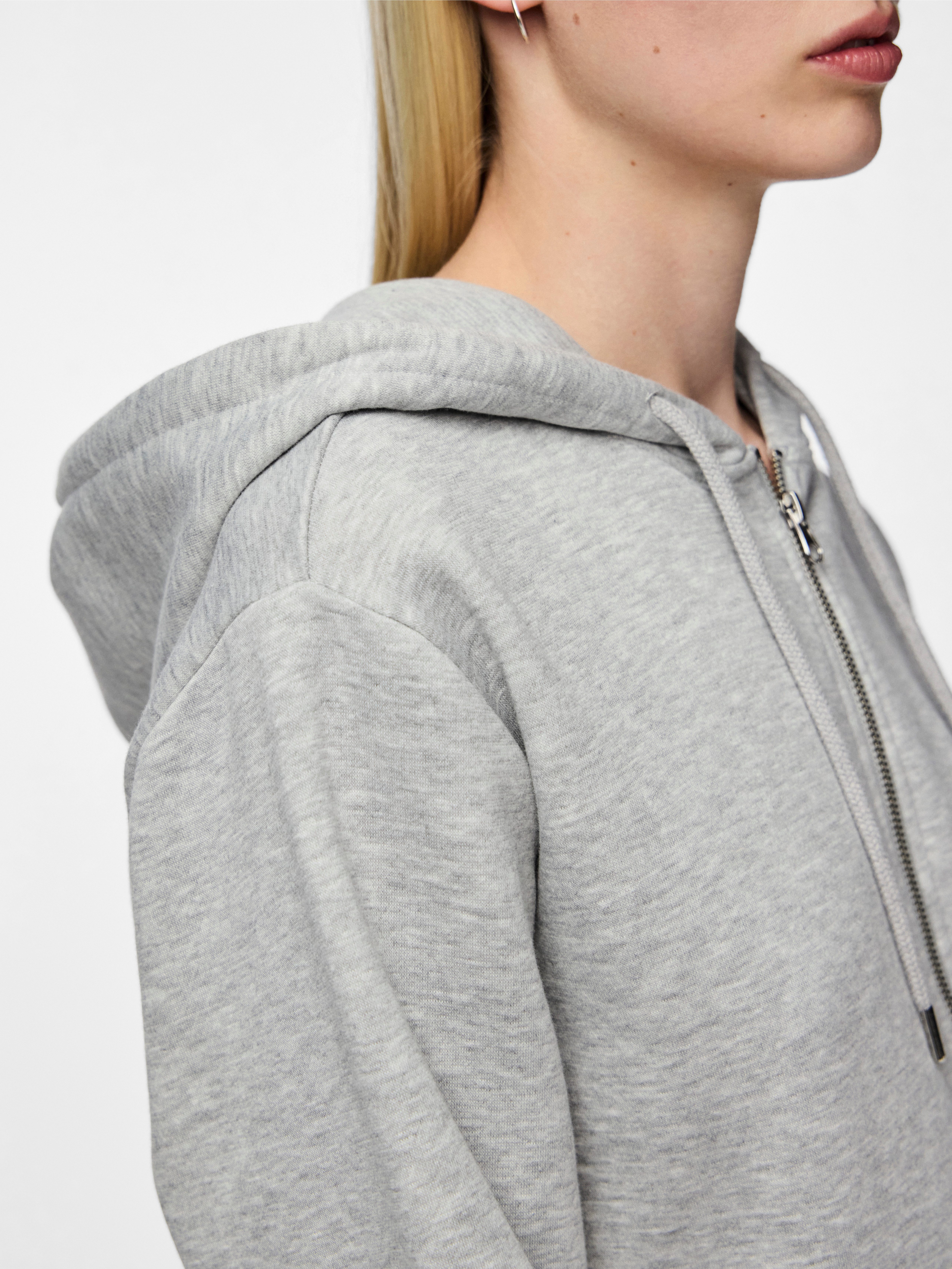 pieces Hoodie PCCHILLI LS ZIP HOODIE NOOS BC