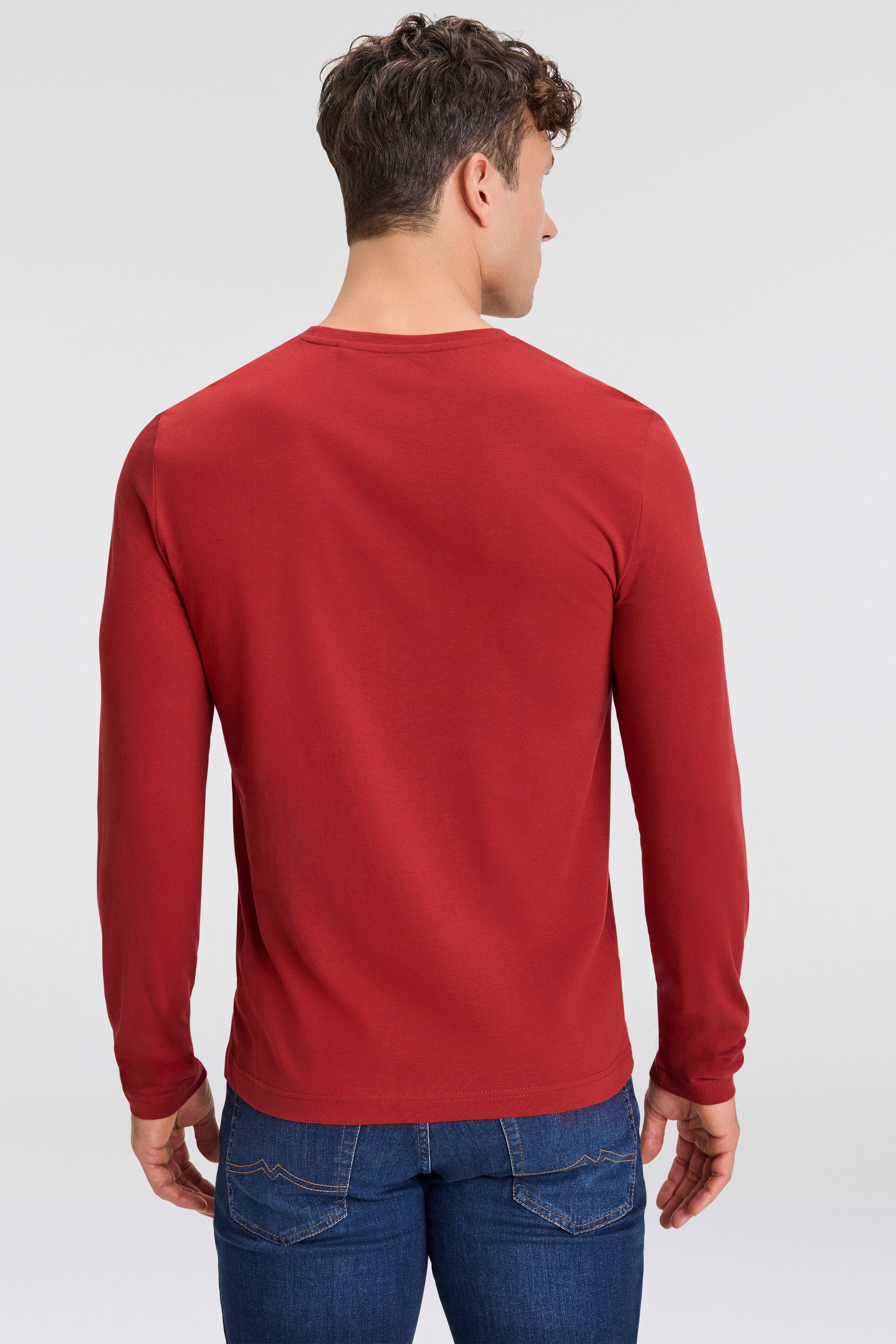 Mustang Shirt met lange mouwen Style Adrian