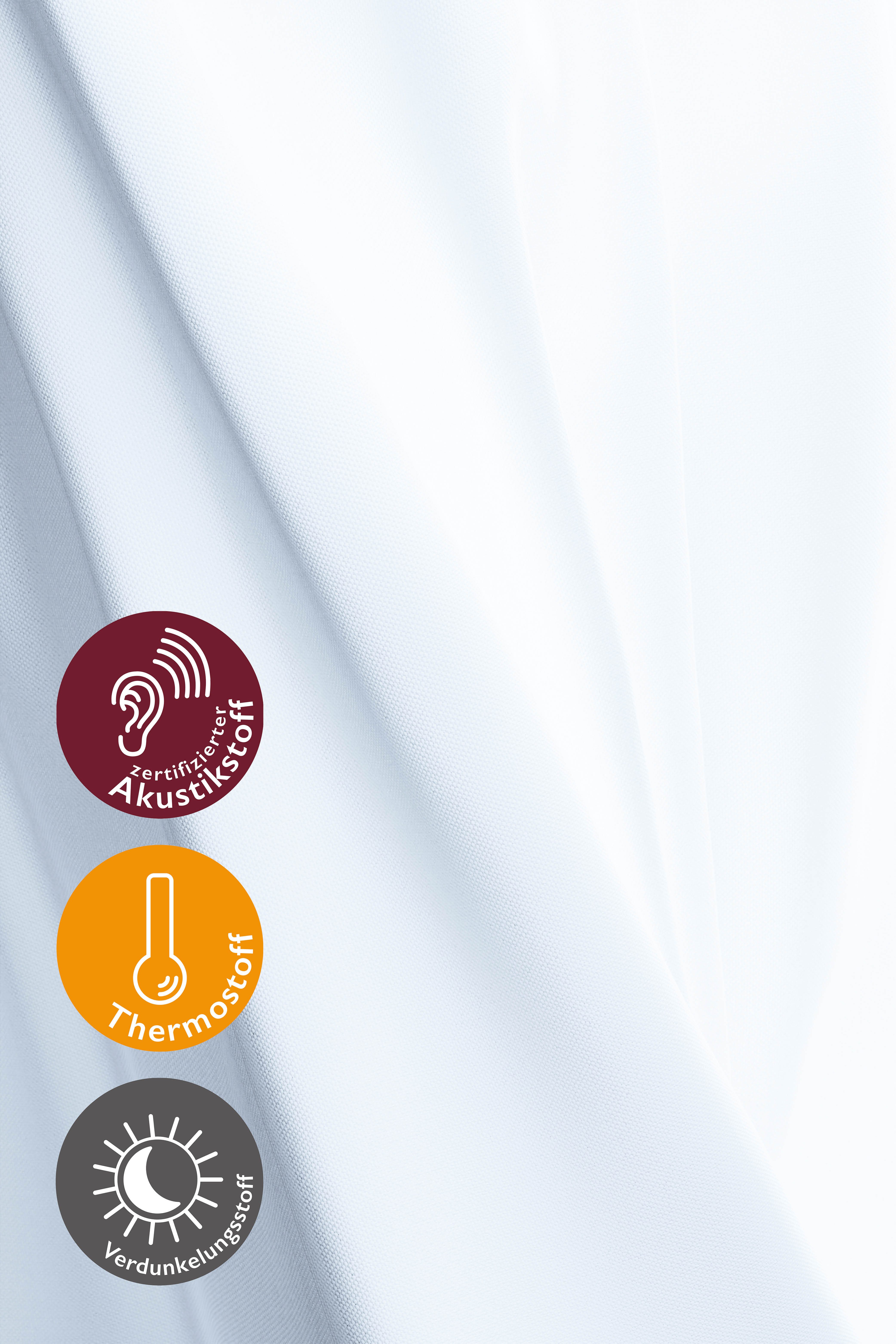 HOMING Gordijn Galdin Verduisteringsgordijn, ondoorzichtig, thermo, energiebesparend (1 stuk)