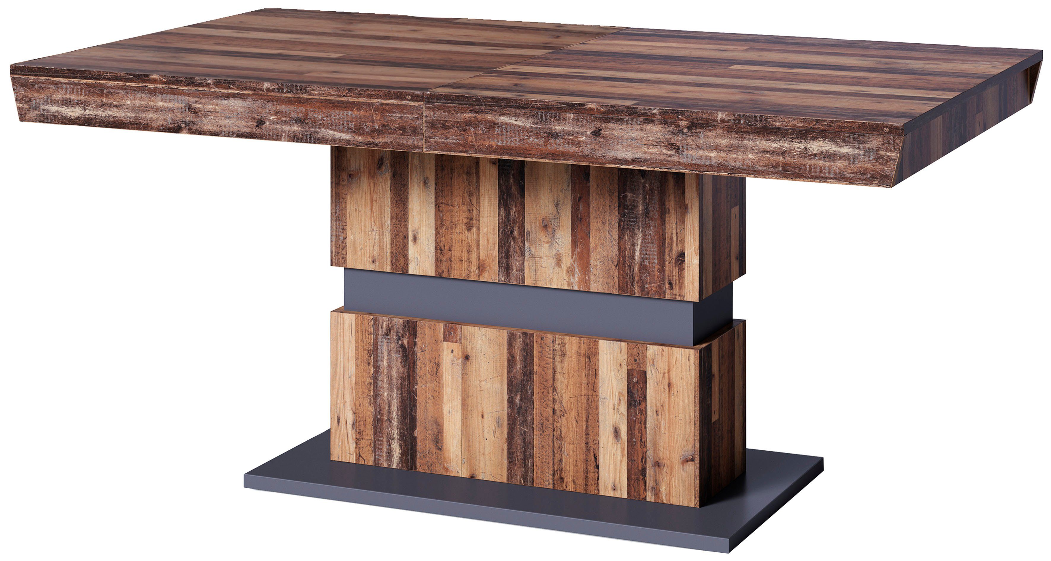 byLIVING Eettafel Matthew met uittrekfunctie, breedte 140-195 cm of 160-215 cm