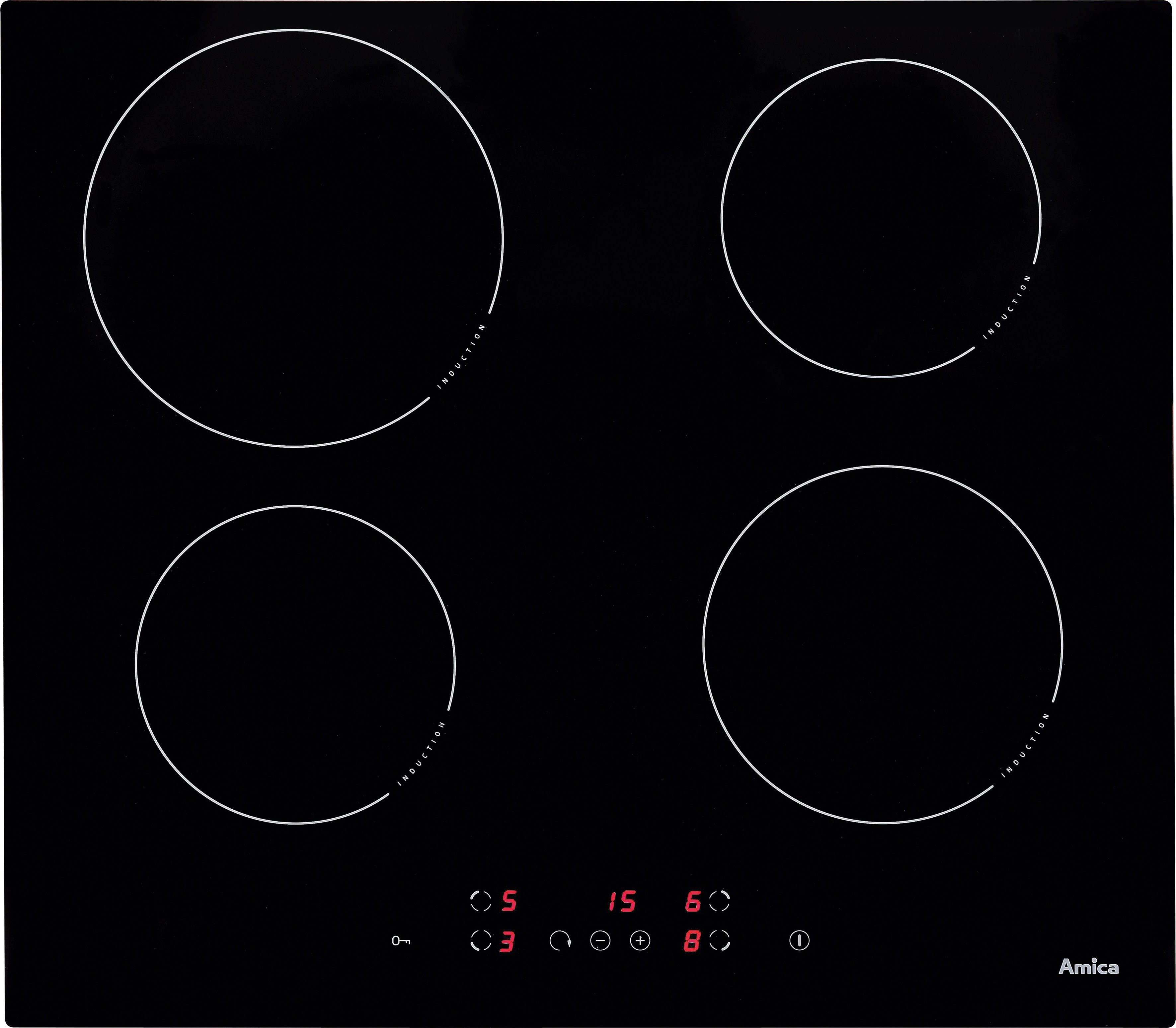 Amica Flex-inductiekookplaat KMI 13321 A Automatische opwarming