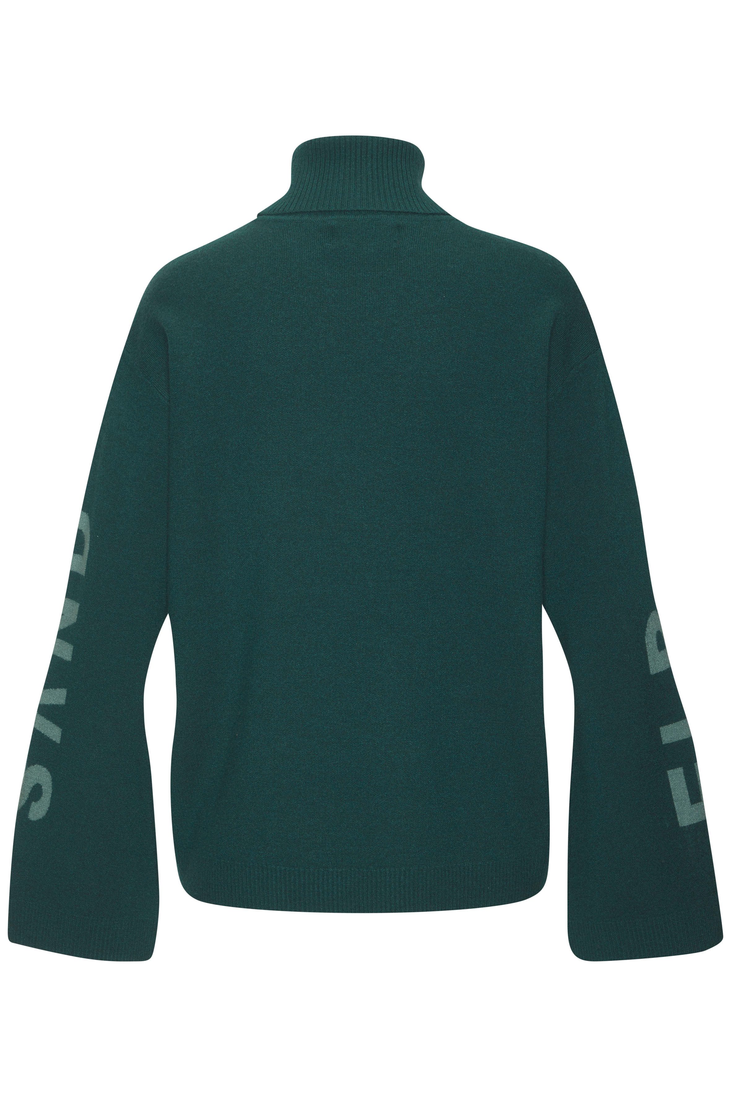 Elbsand Coltrui van hoogwaardig breiwerk met gebreid logo, loungewear