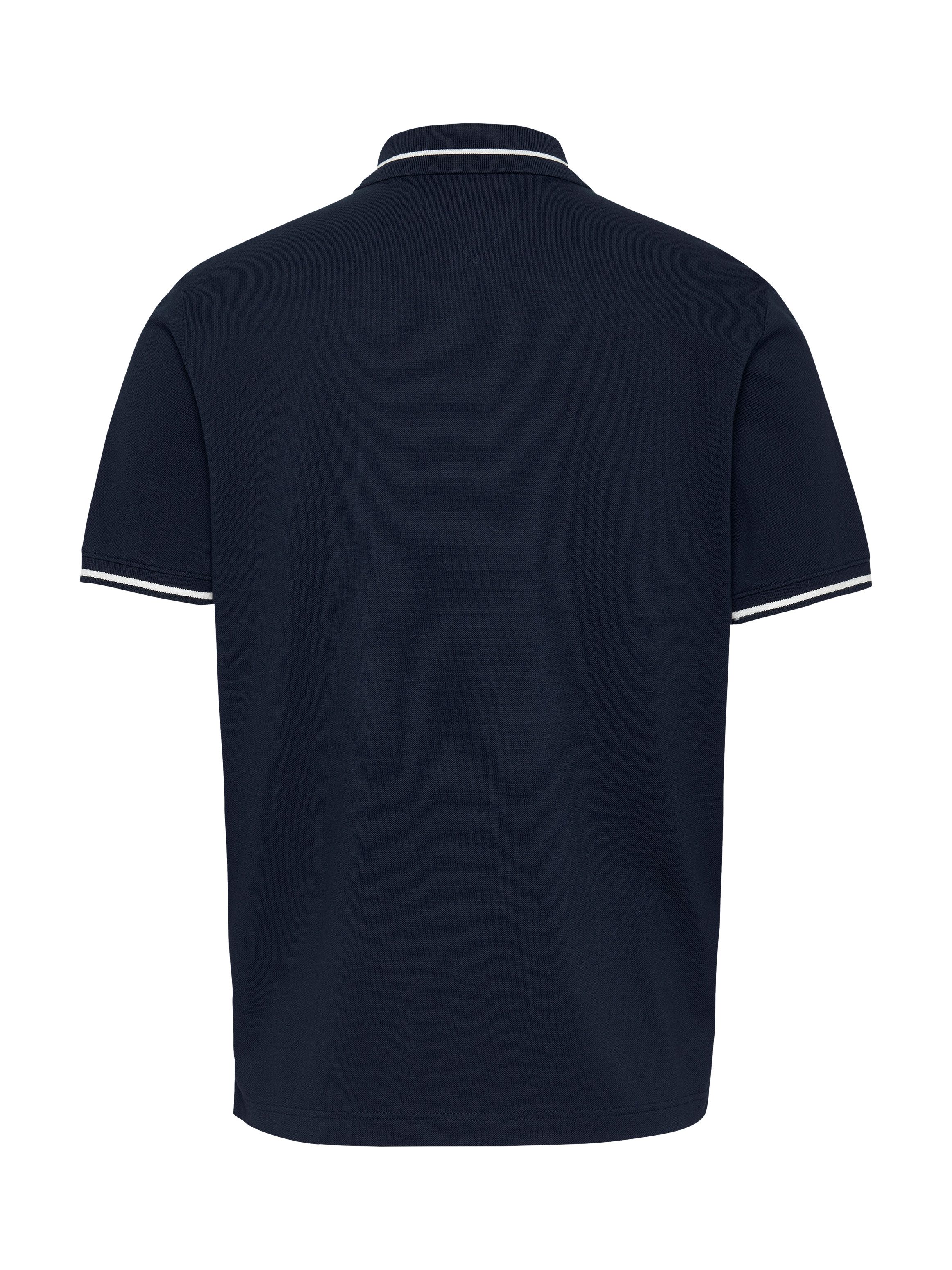TOMMY JEANS Poloshirt TJM REG TIPPED POLO met gestreepte details