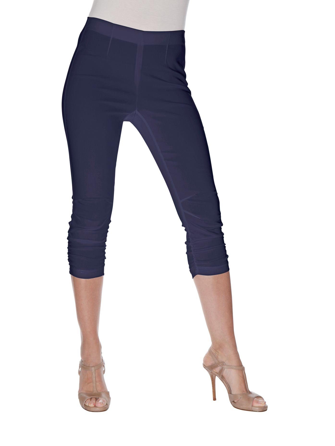 heine Capribroek dames capri broeken maat 40 blauw
