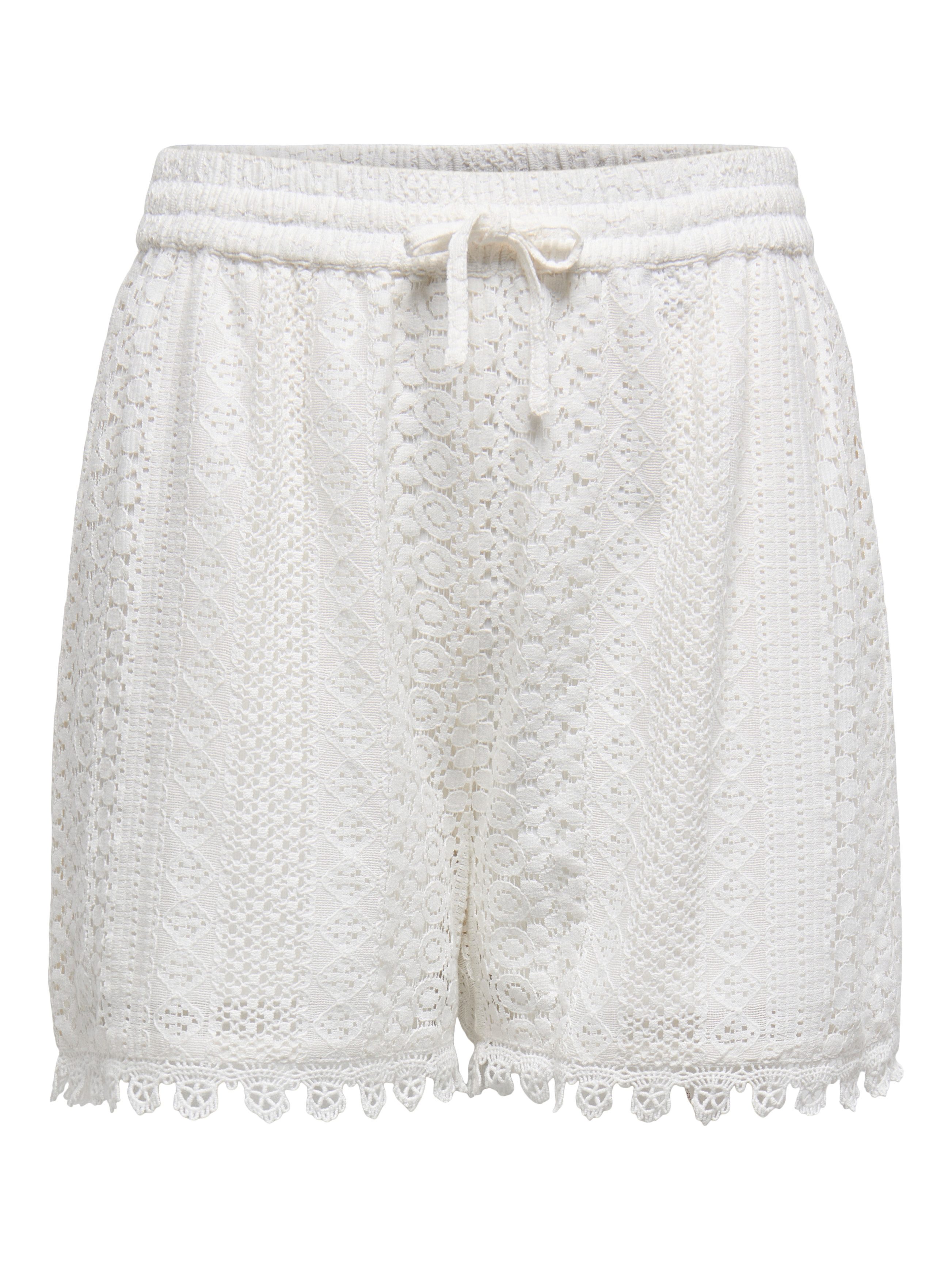 Only Short ONLHELENA STRING LACE SHORTS WVN
