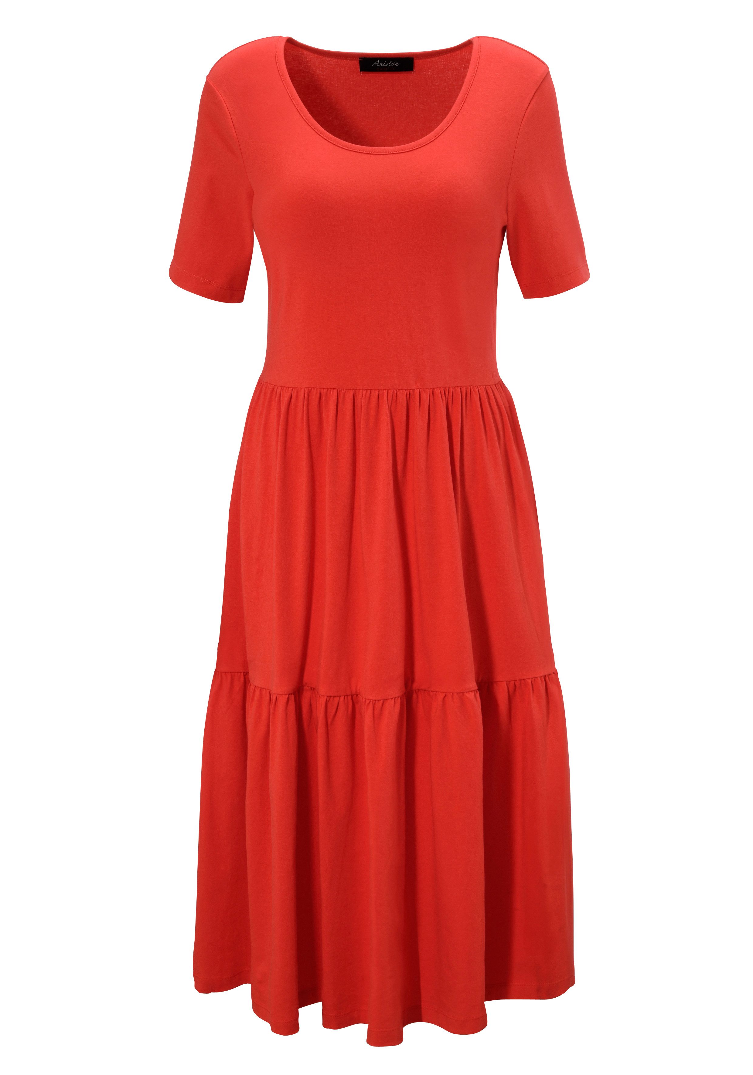 Aniston CASUAL Zomerjurk in trendy kleurenpalet