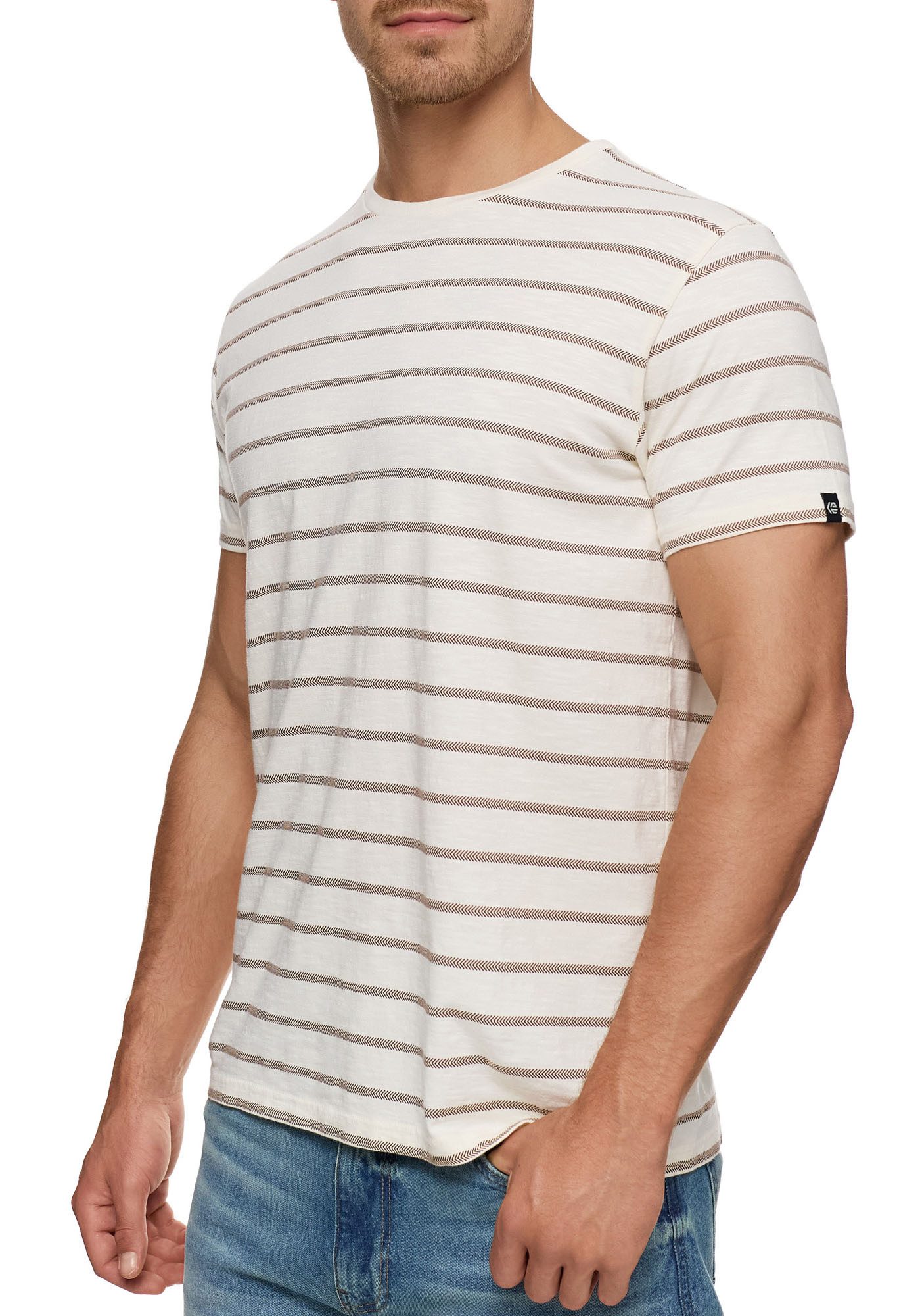 Indicode Shirt met ronde hals INRima