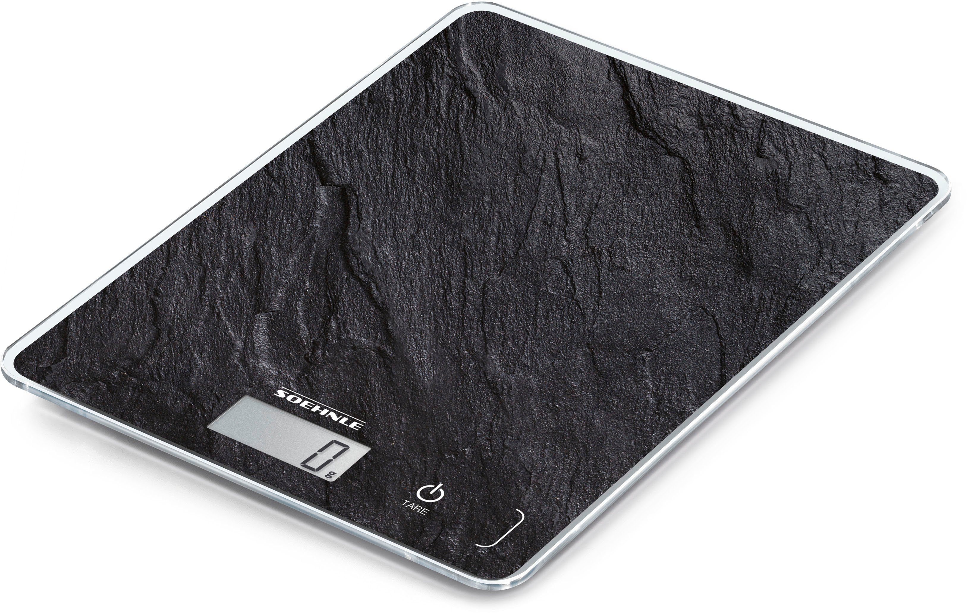 Soehnle Keukenweegschaal Page Compact 300 Slate Draagvermogen 5 kg, 1 g nauwkeurige opsplitsing