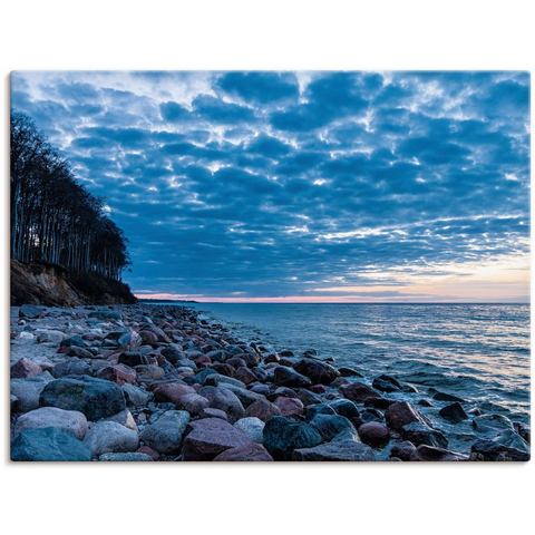 Artland artprint Steine an der Küste der Ostsee