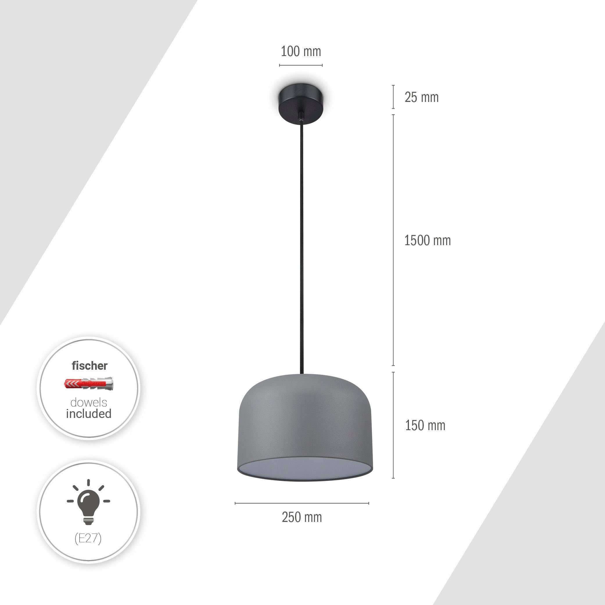 Paco Home Hanglamp Bowl