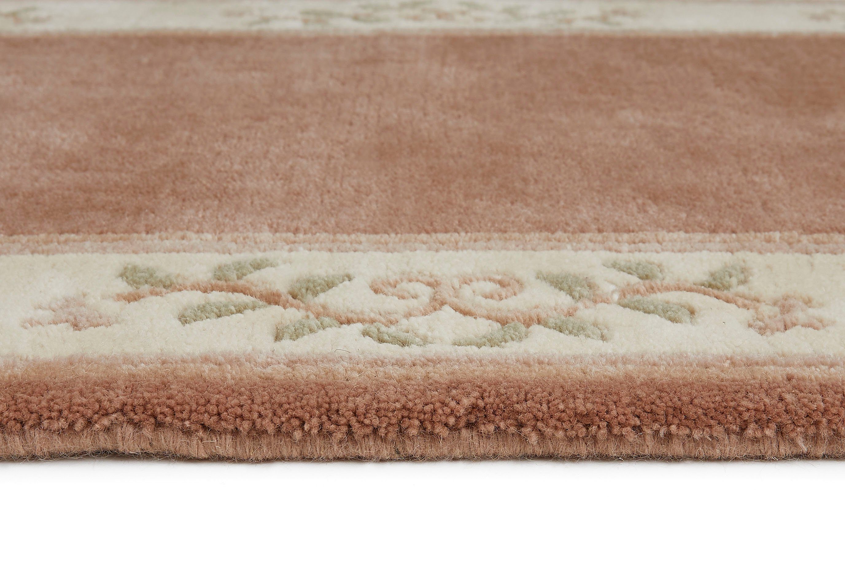 LUXOR living Oosters tapijt Giza 100% wol, handgeknoopt, met bies en franjes
