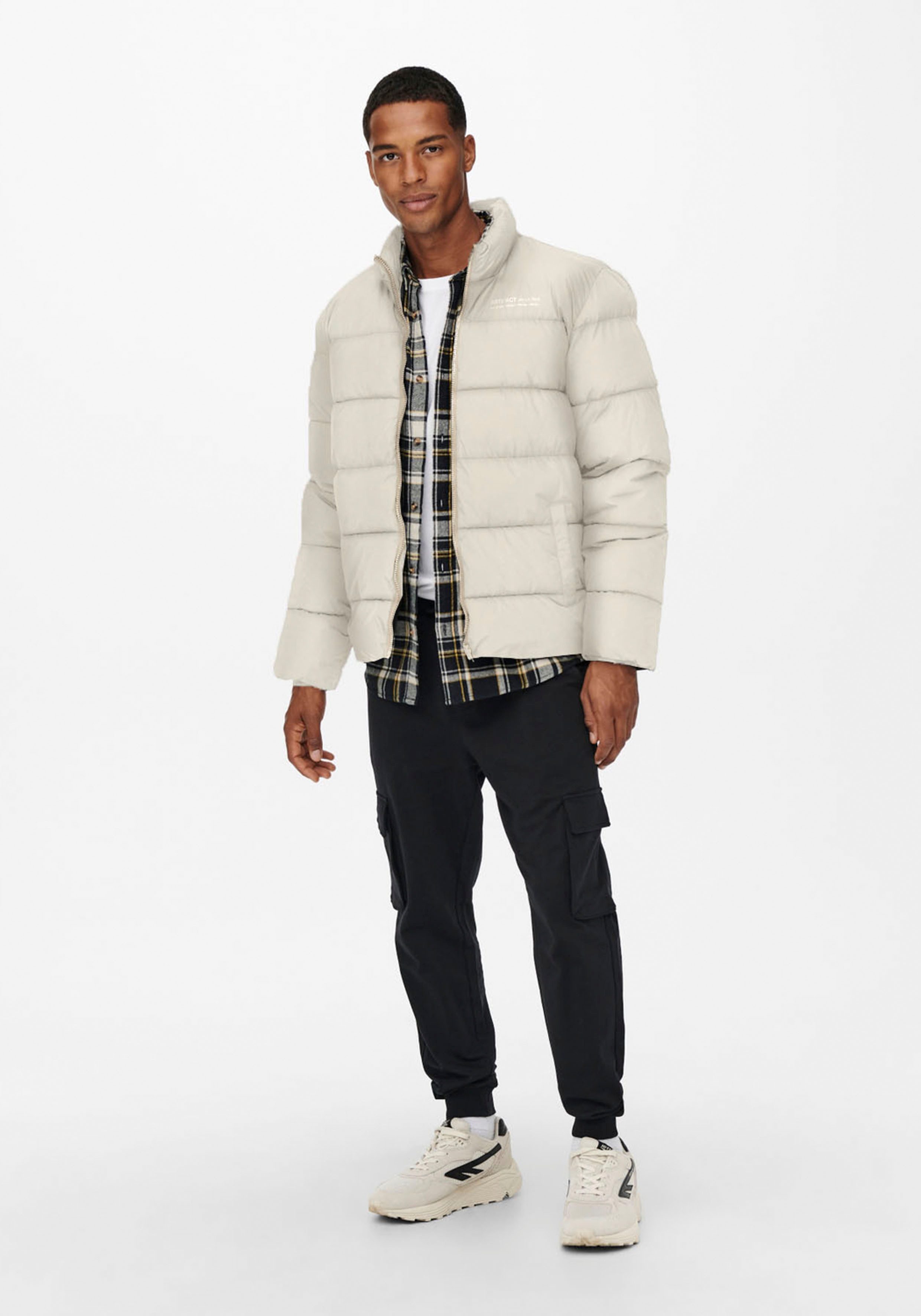 ONLY & SONS Gewatteerde jas ONSMELVIN LIFE PUFFER JACKET OTW VD