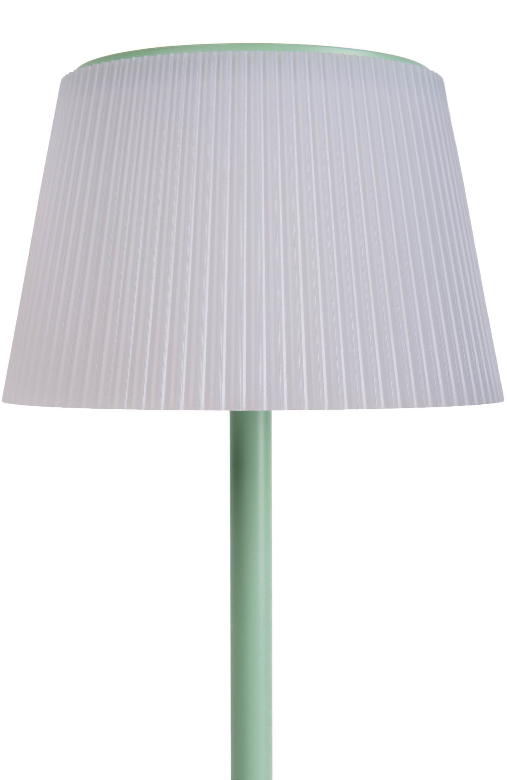 näve Led-tafellamp Zonne-lamp / acculamp "EMMI" Zonne-energie, accubedrijf, CCT, aanraaksensor, accutafellamp (1 stuk)